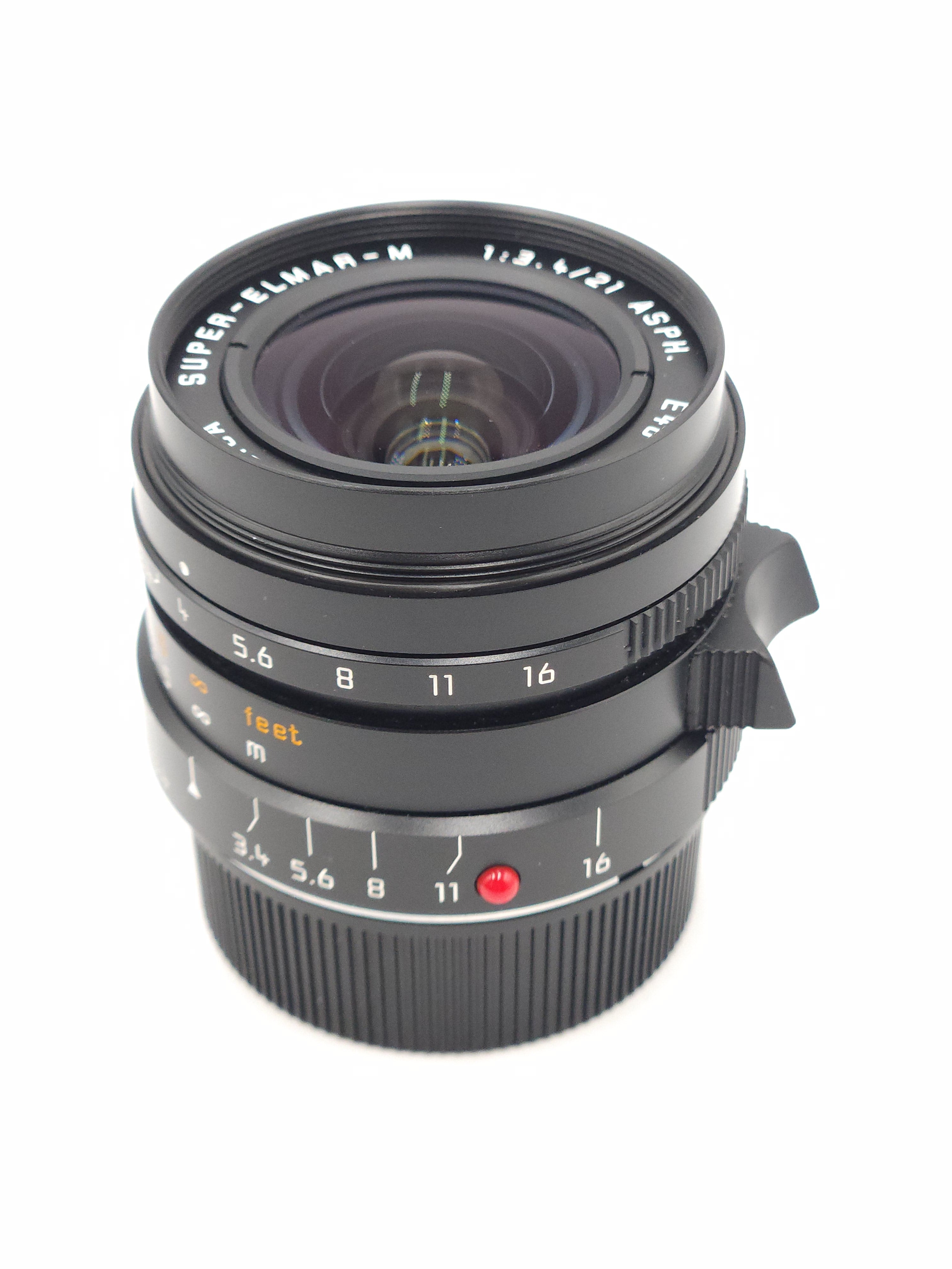 Used Leica 21mm f3.4 Super-Elmar-M Lens