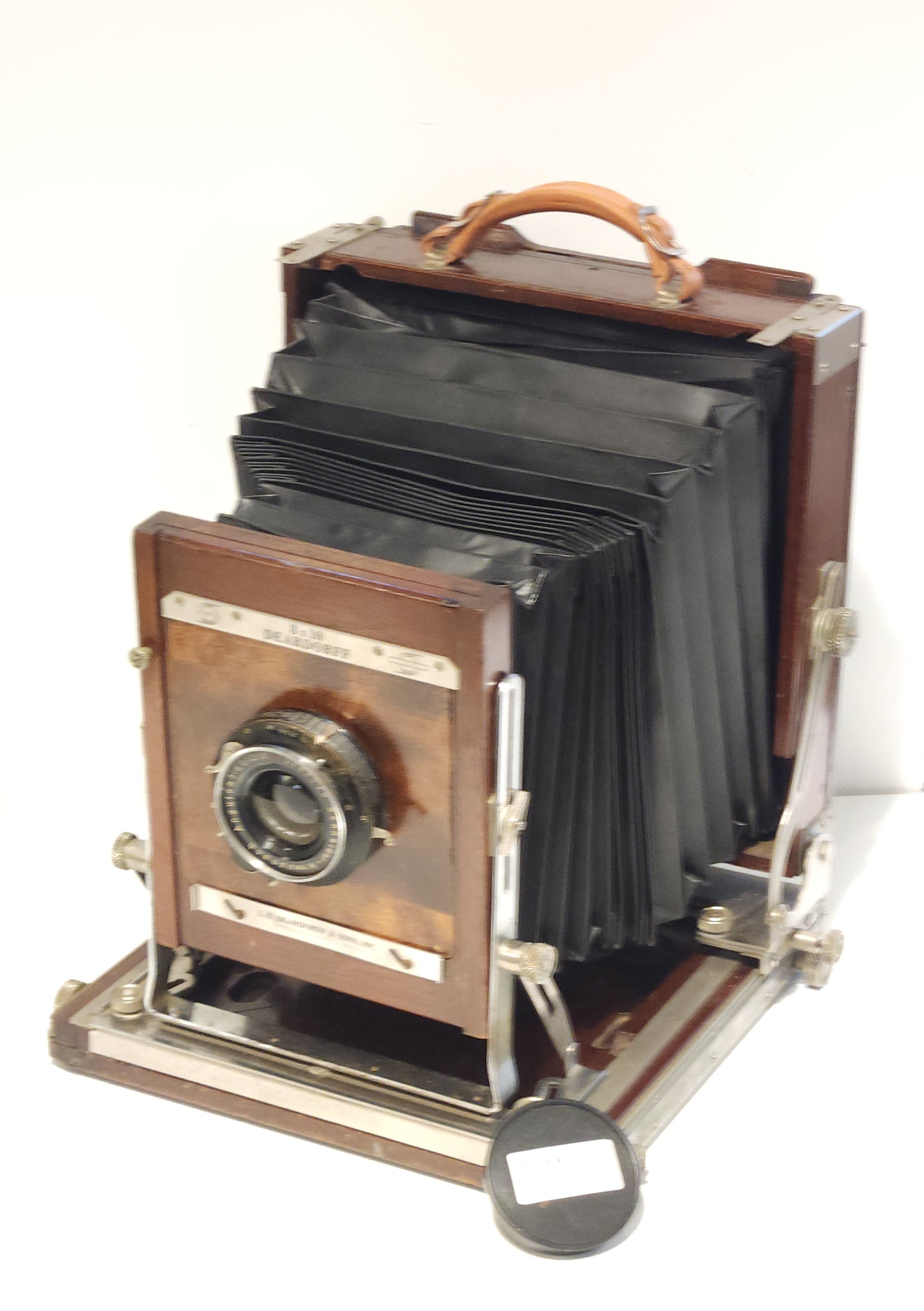 Used Deardorff 8x10 Wooden Field Camera w/Schneider-Kr. Angulon 210mm f6.8 Lens