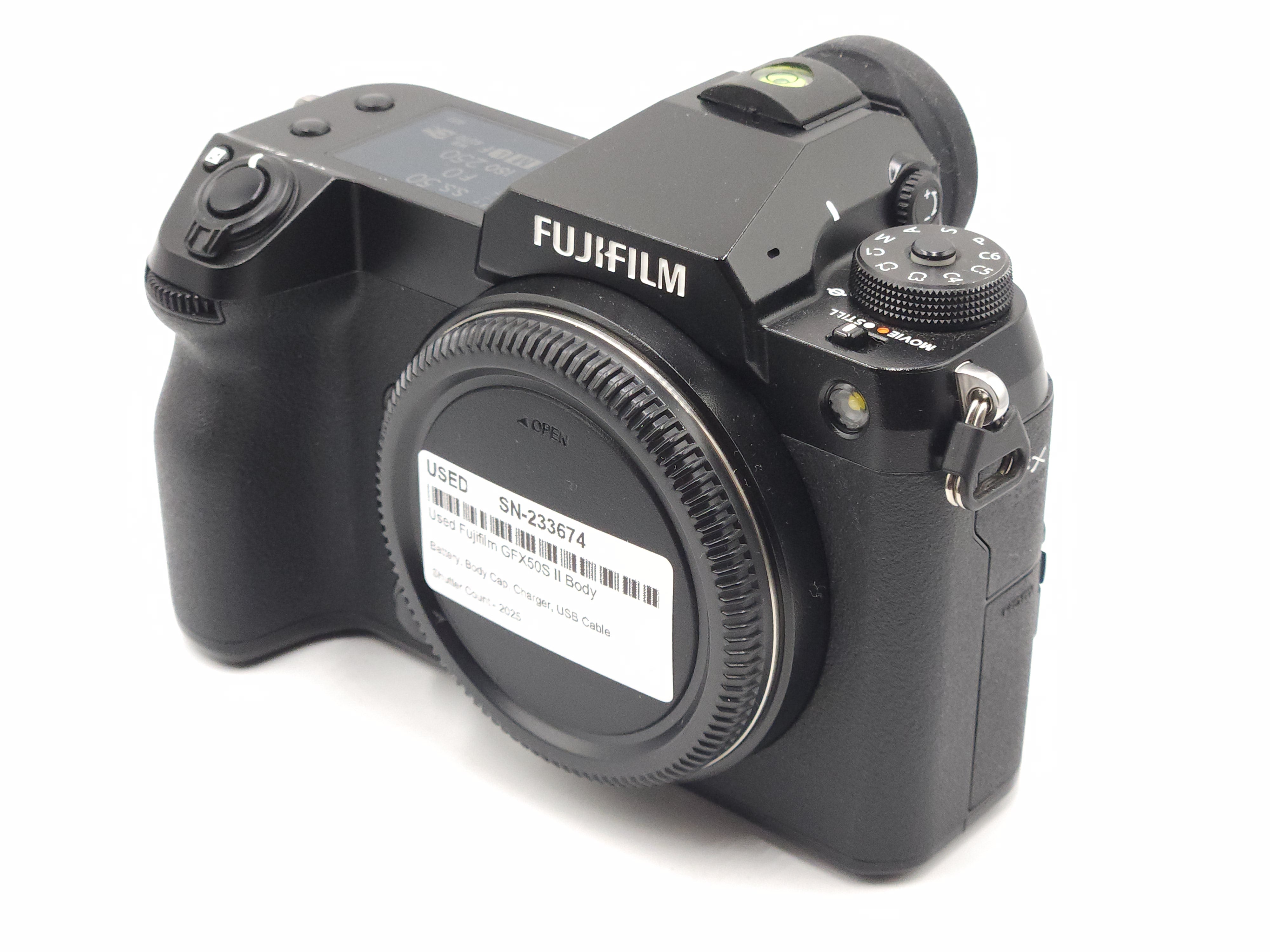 Used Fujifilm GFX50S II Body