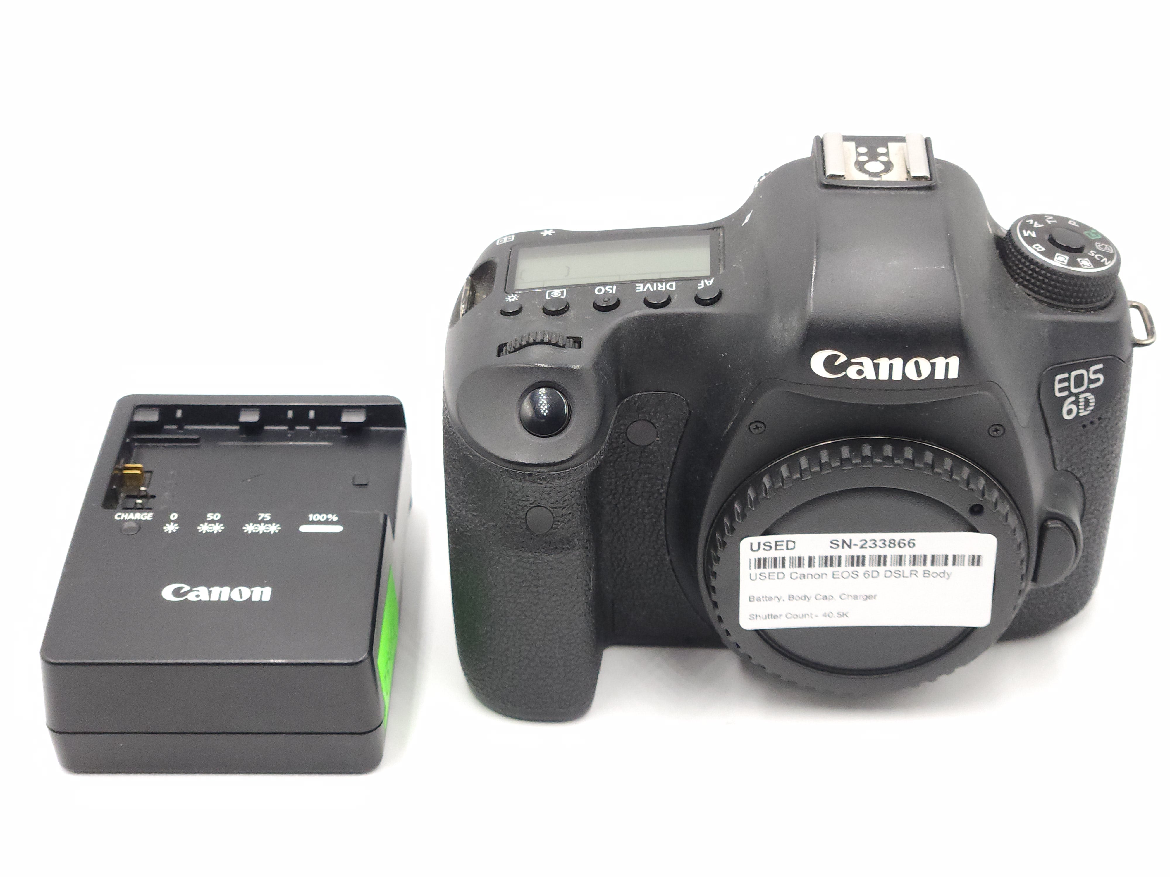 USED Canon EOS 6D DSLR Body