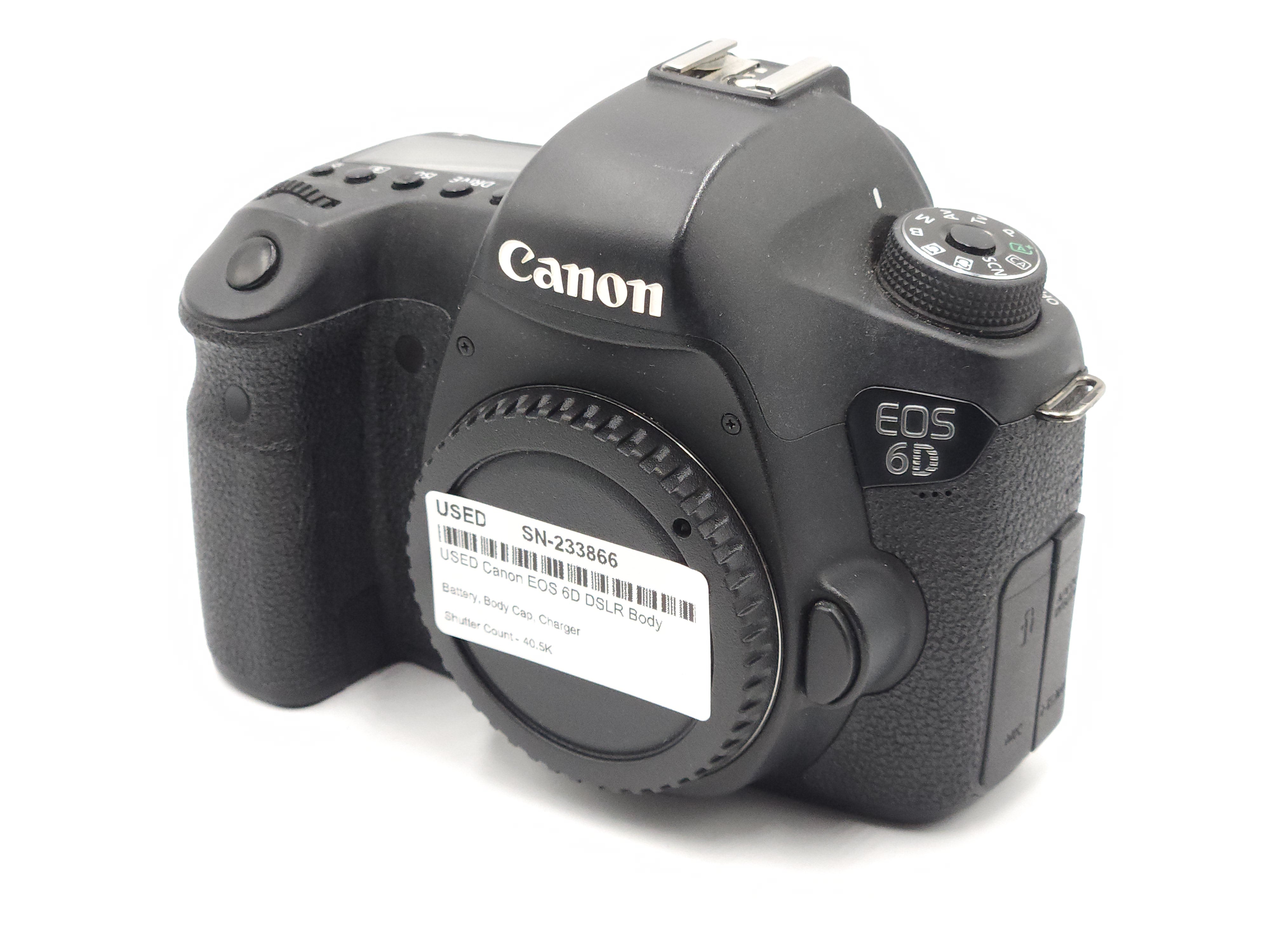 USED Canon EOS 6D DSLR Body