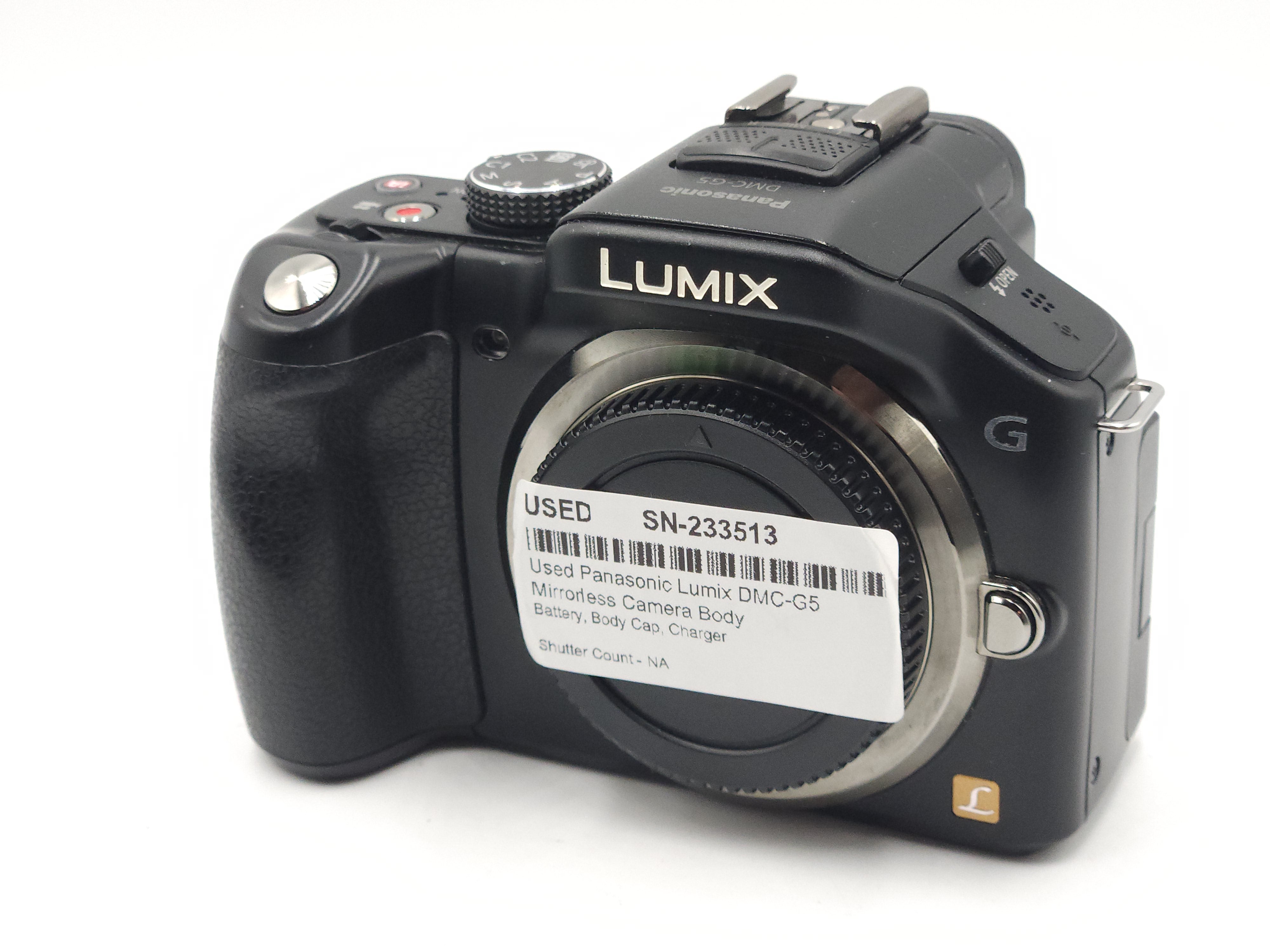 Used Panasonic Lumix DMC-G5 Mirrorless Camera Body