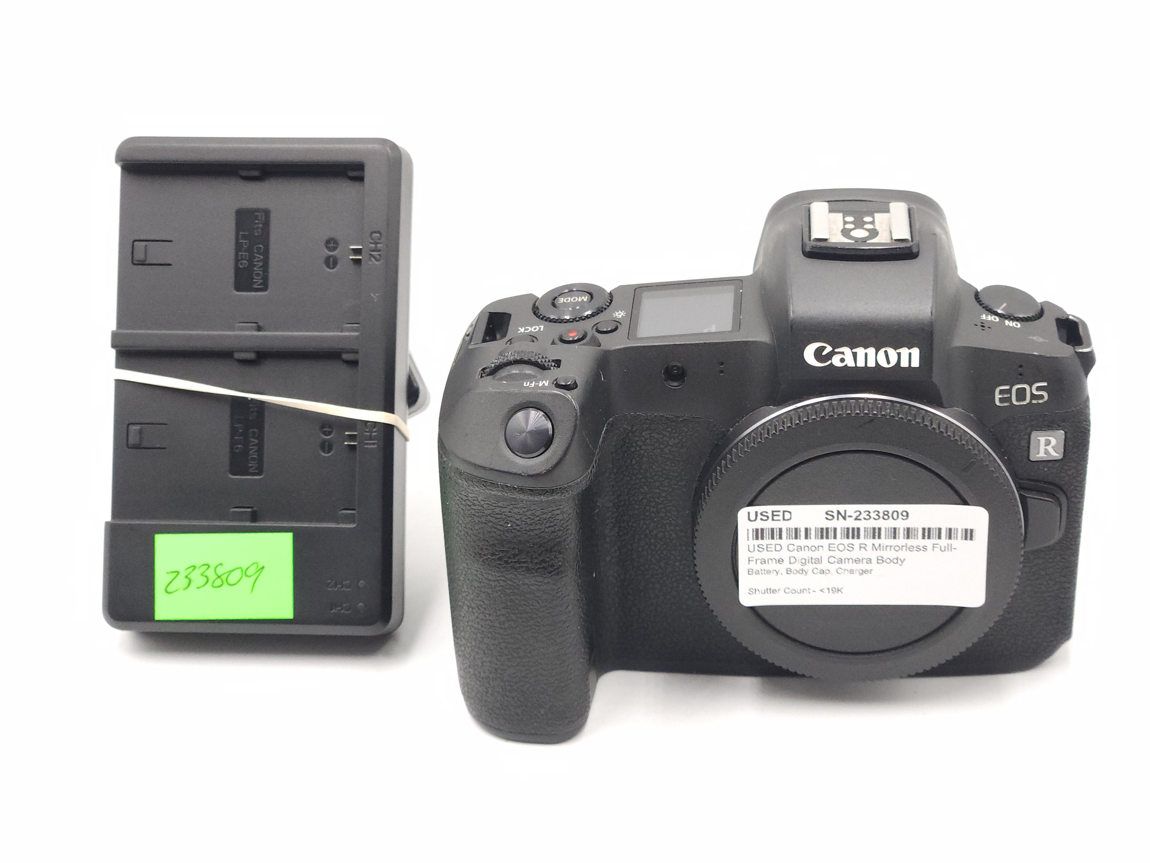 USED Canon EOS R Mirrorless Full-Frame Digital Camera Body