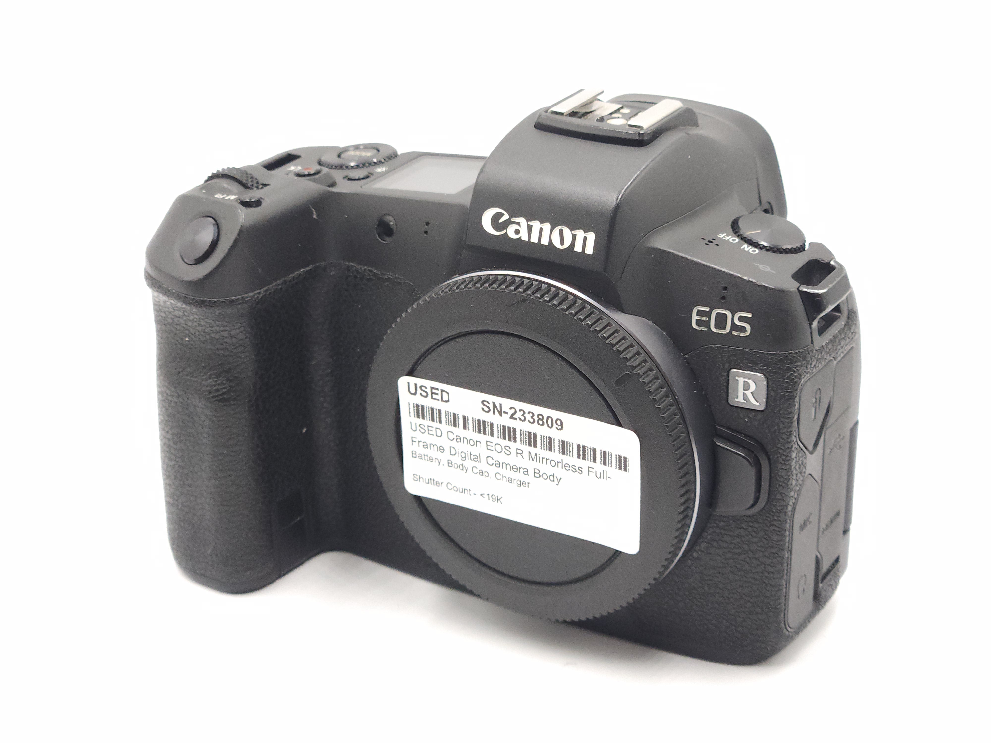 USED Canon EOS R Mirrorless Full-Frame Digital Camera Body