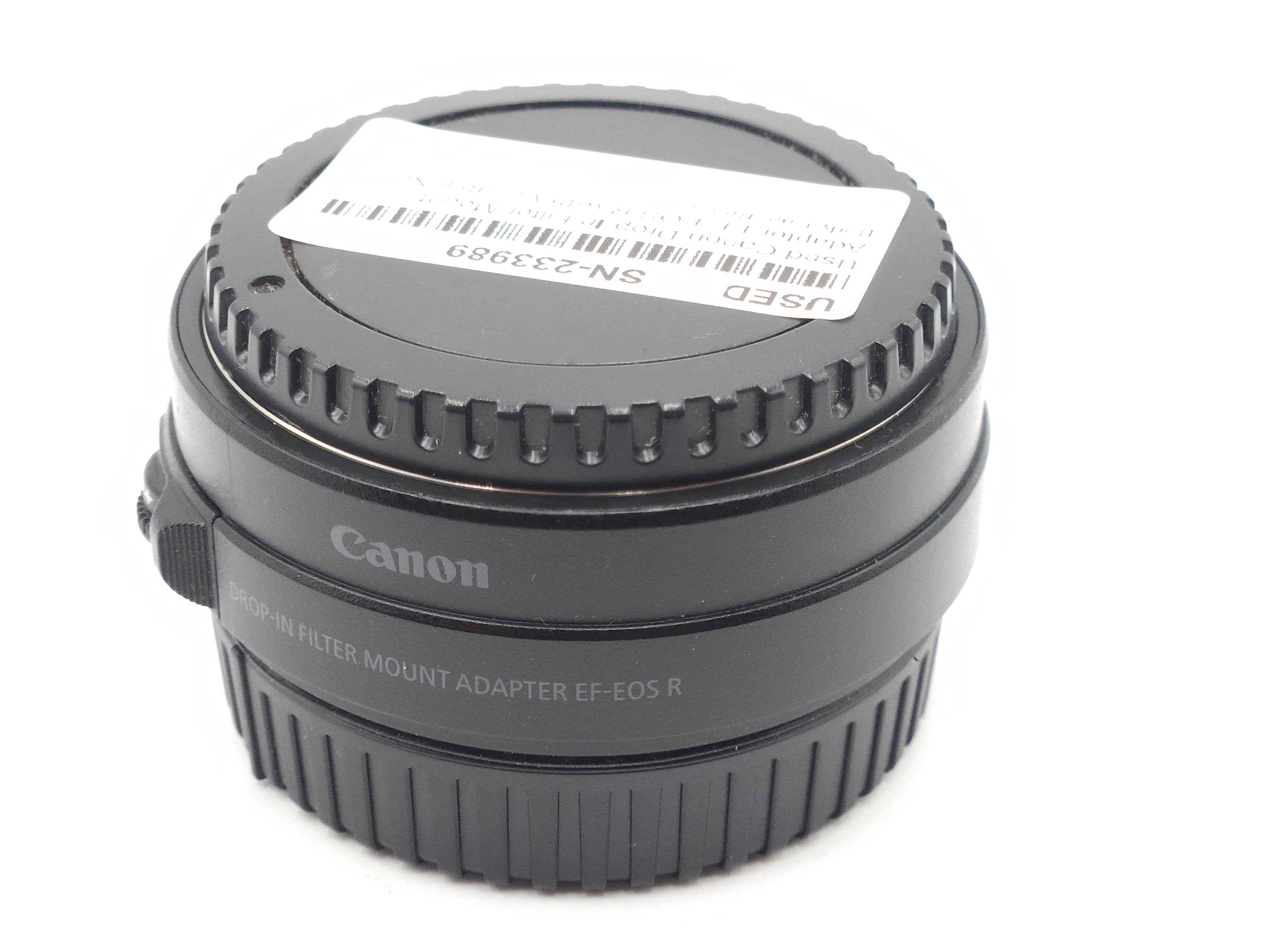 Used Canon Drop-In Filter Mount Adapter EF-EOS R with Variable ND Filter