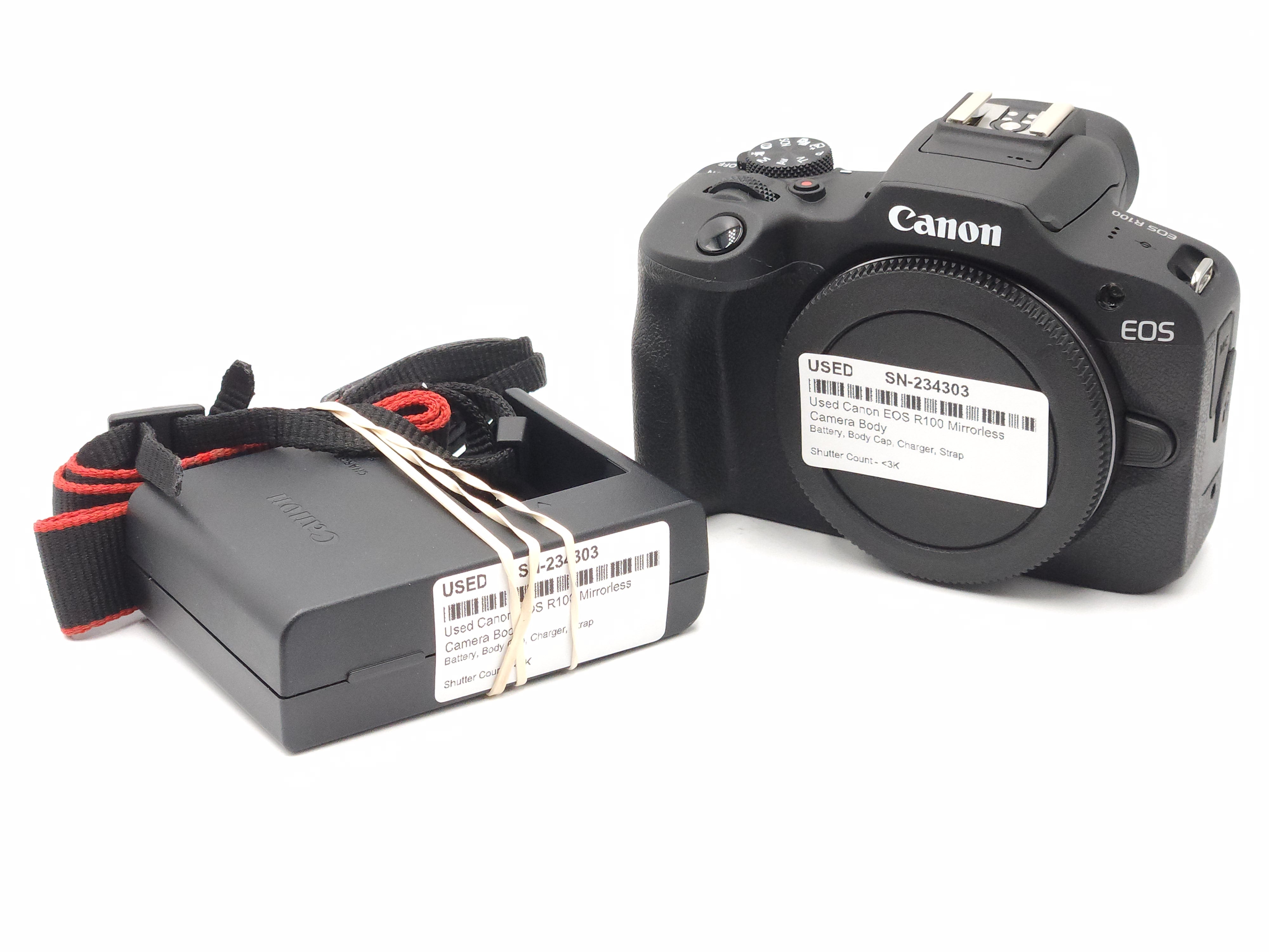 Used Canon EOS R100 Mirrorless Camera Body