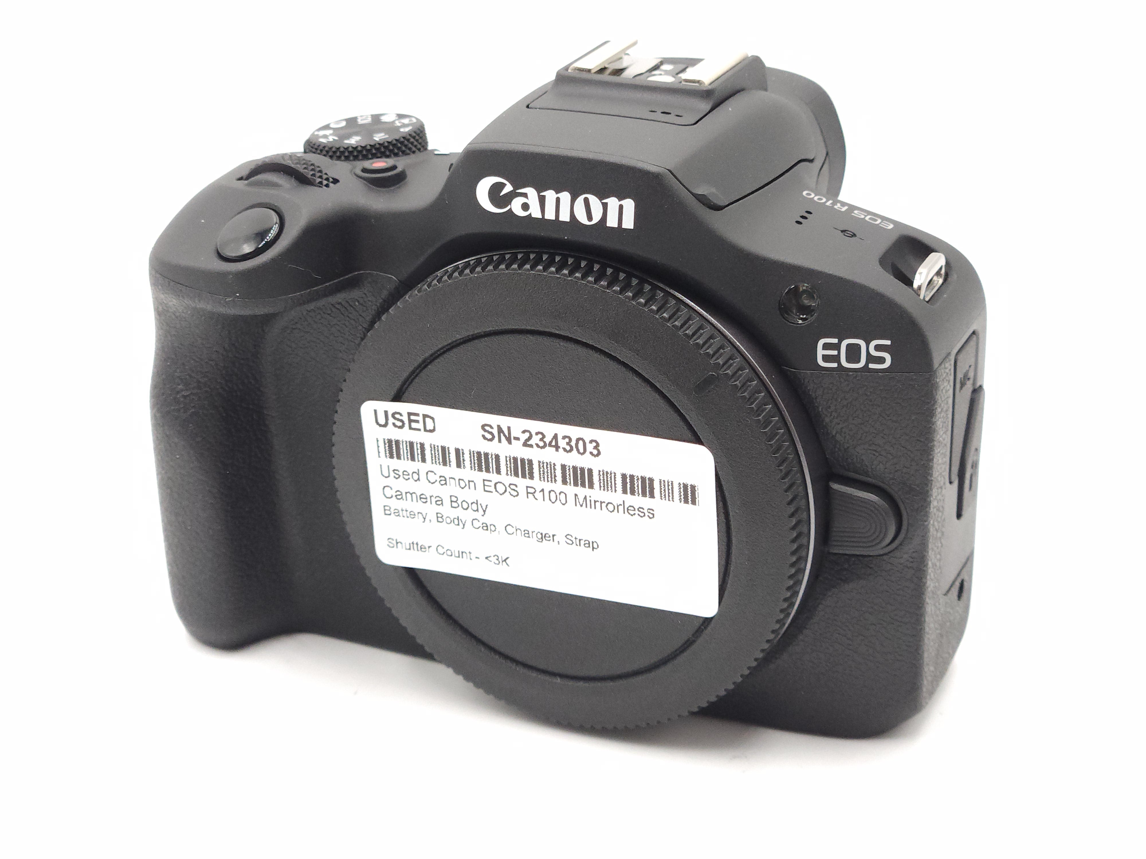 Used Canon EOS R100 Mirrorless Camera Body