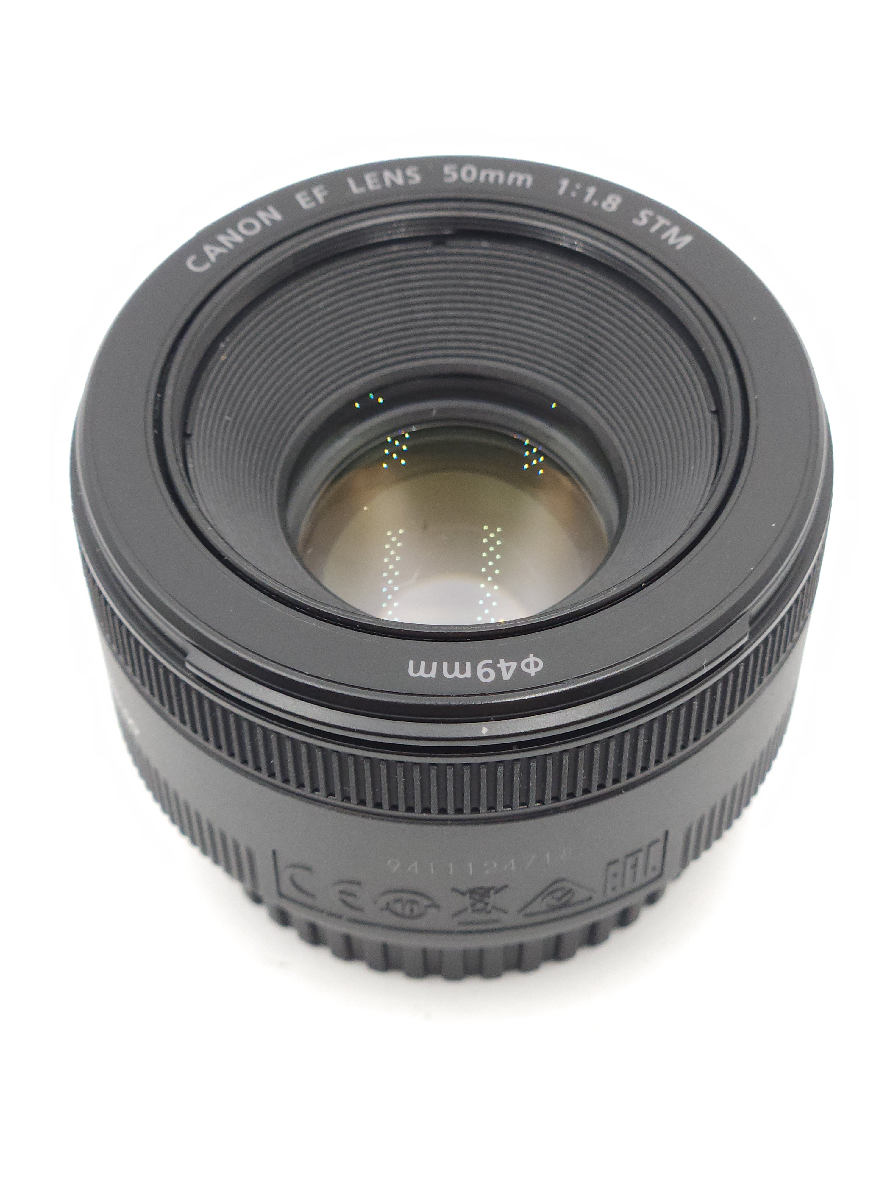 USED Canon EF 50mm f1.8 STM Lens