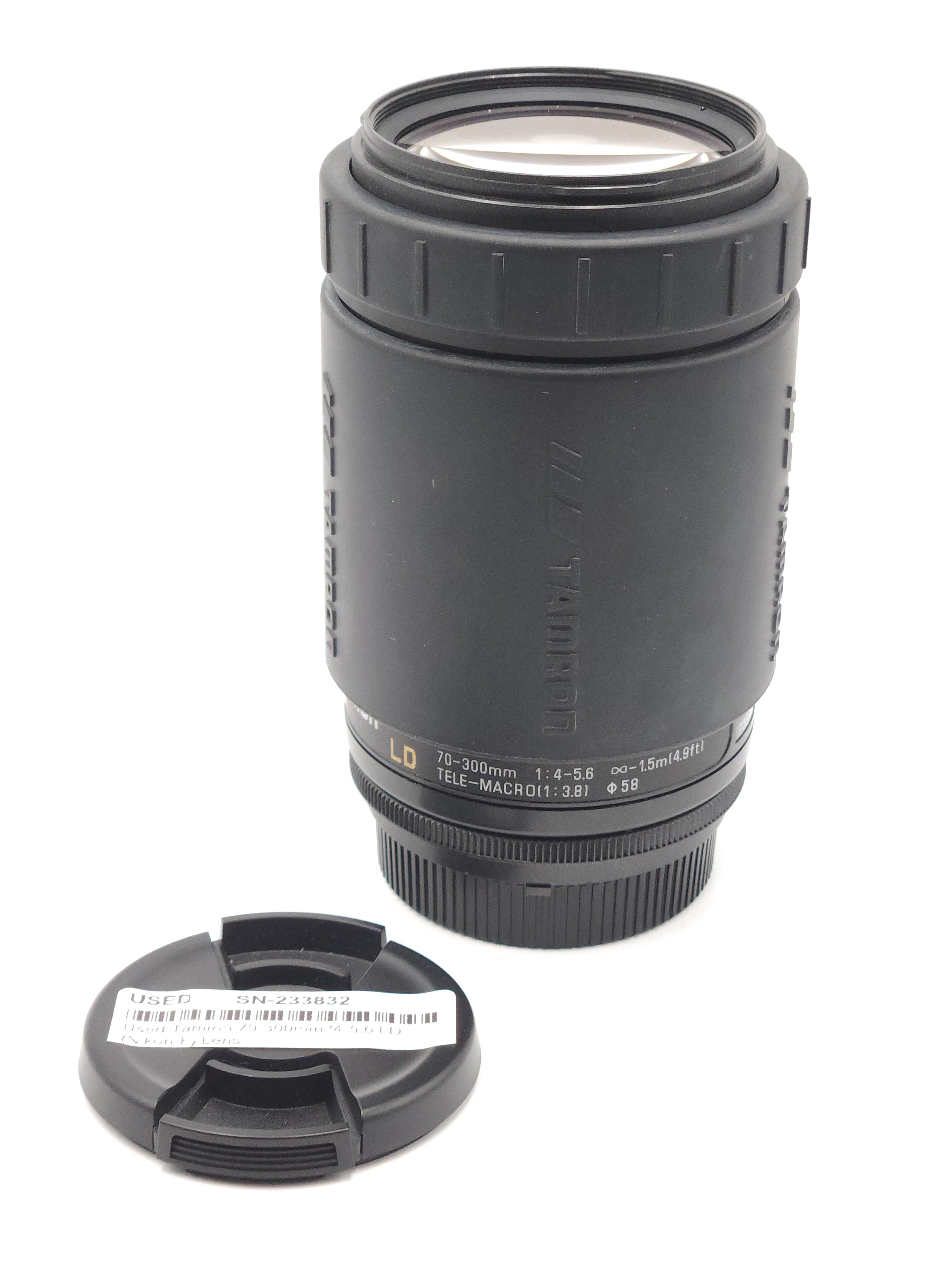 Used Tamron 70-300mm f4-5.6 LD (Nikon-F) Lens