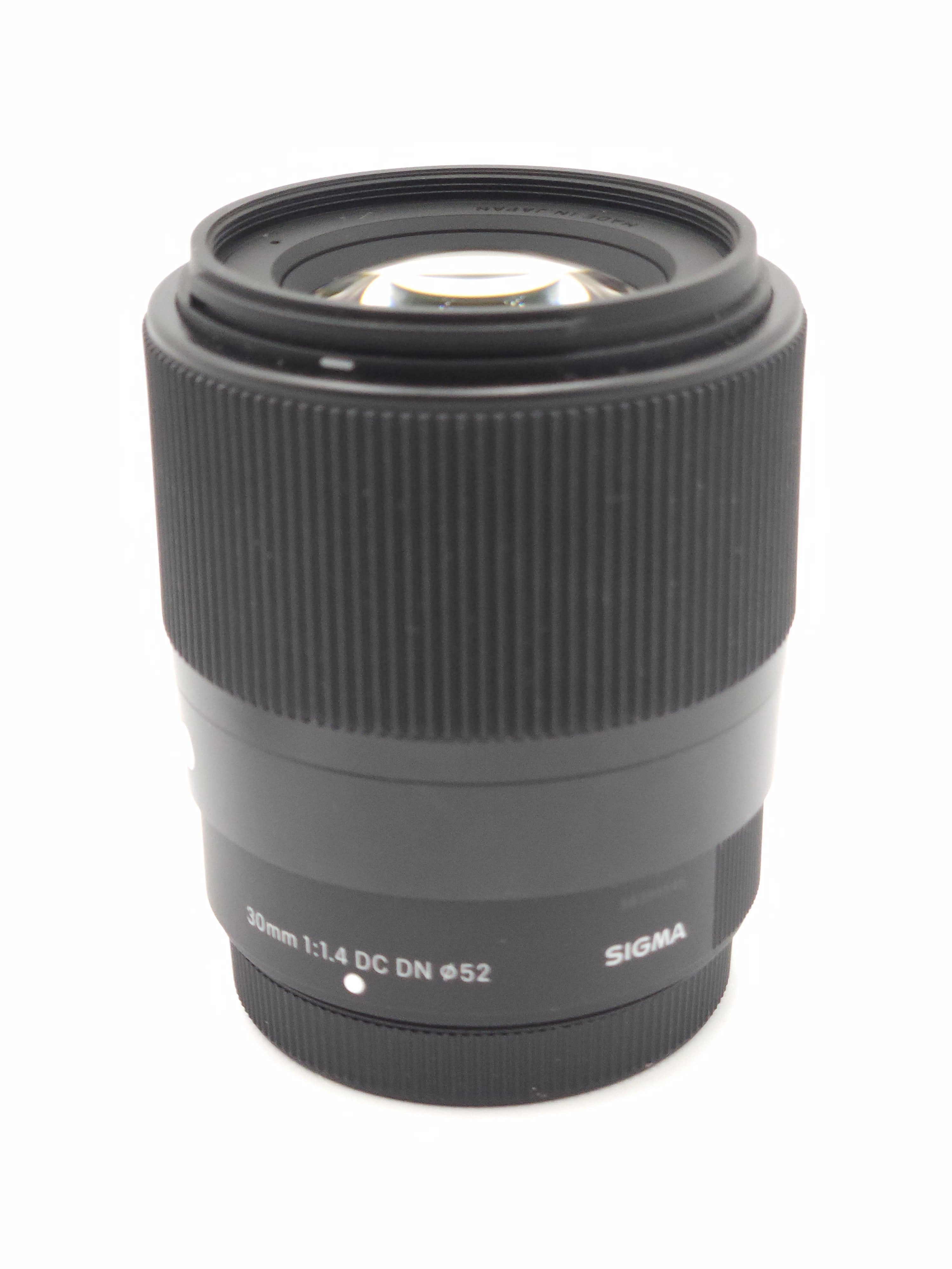 Used Sigma 30mm f/1.4 DC DN Contemporary Lens for FUJIFILM X