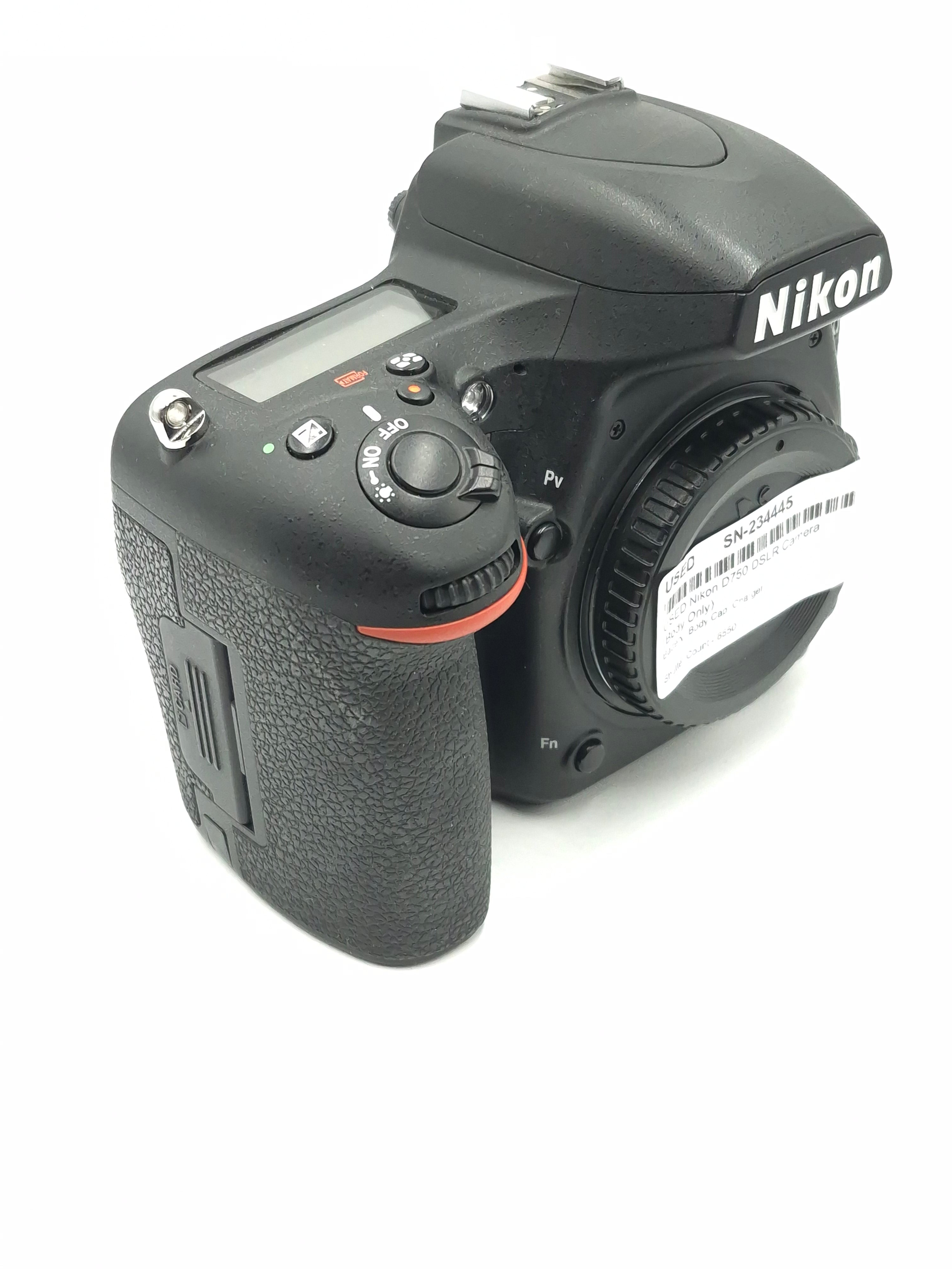 USED Nikon D750 DSLR Camera (Body Only)