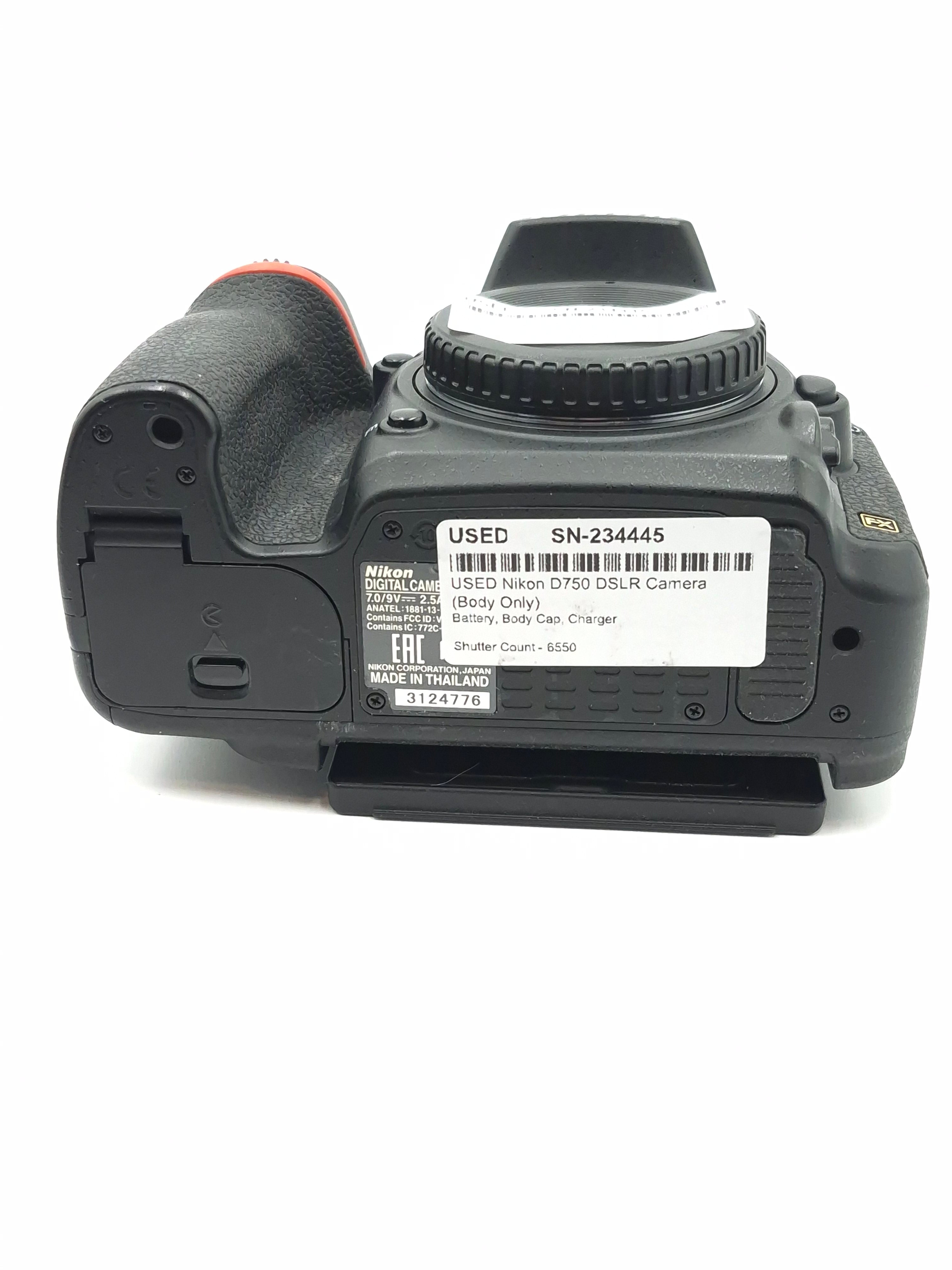 USED Nikon D750 DSLR Camera (Body Only)