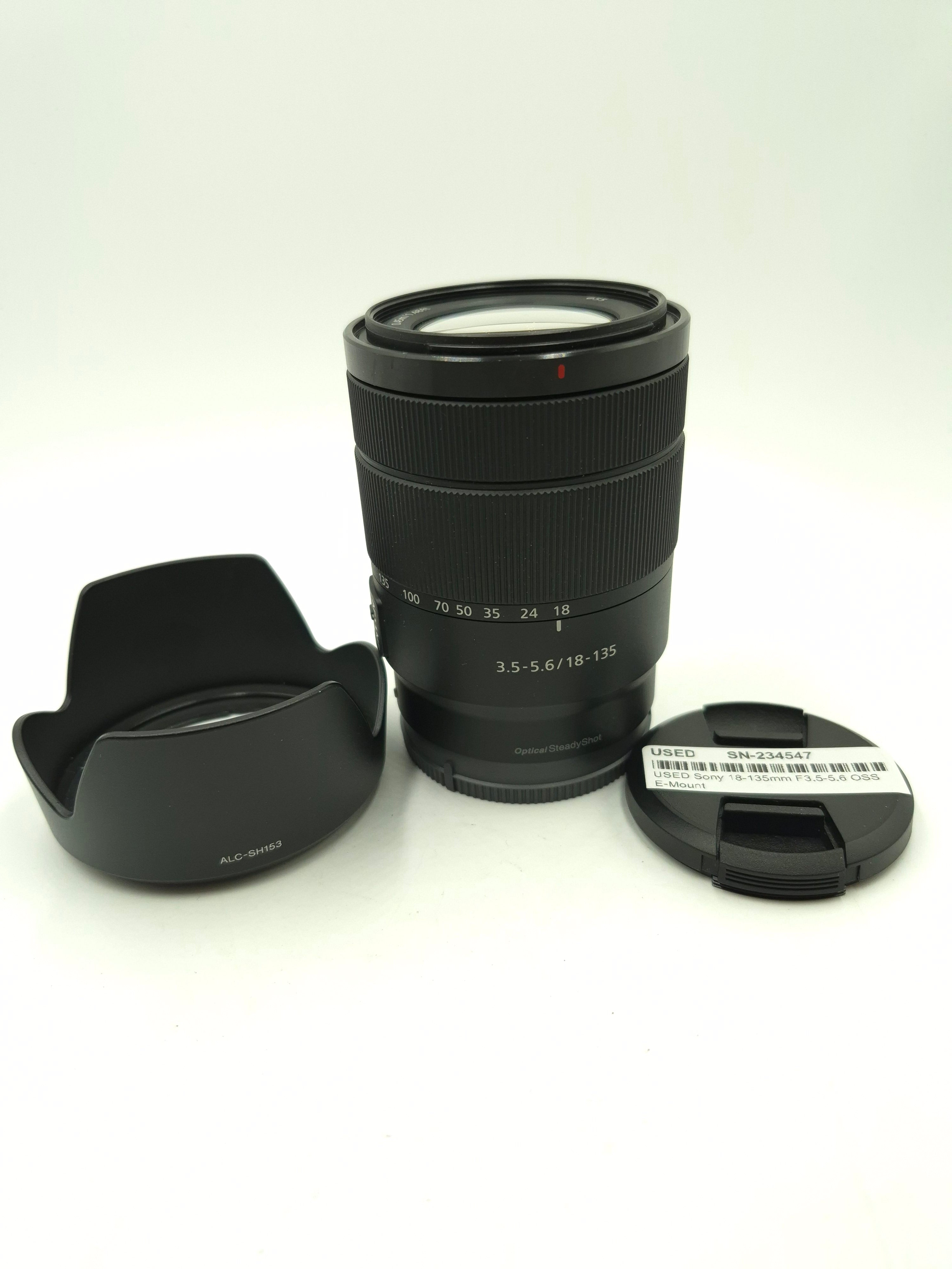 USED Sony 18-135mm F3.5-5.6 OSS E-Mount