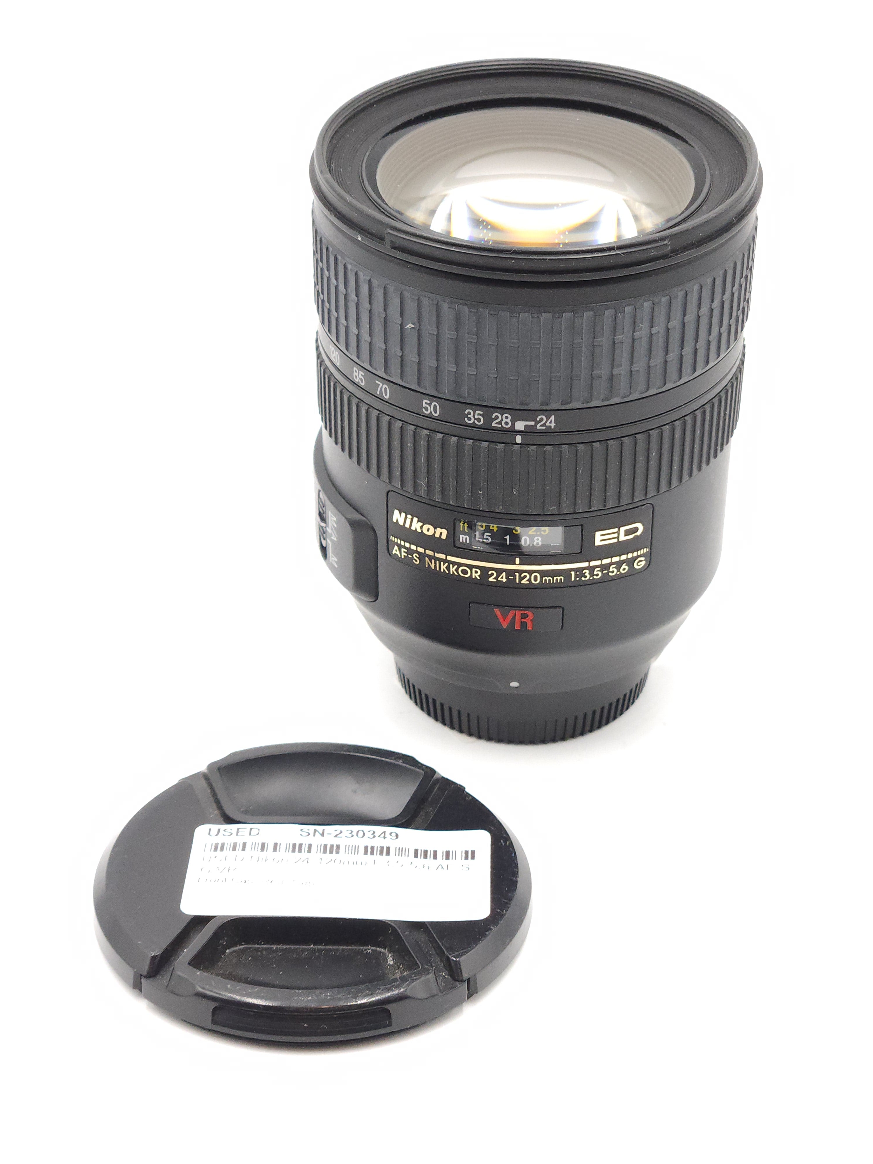 USED Nikon 24-120mm F3.5-5.6 AF-S G VR