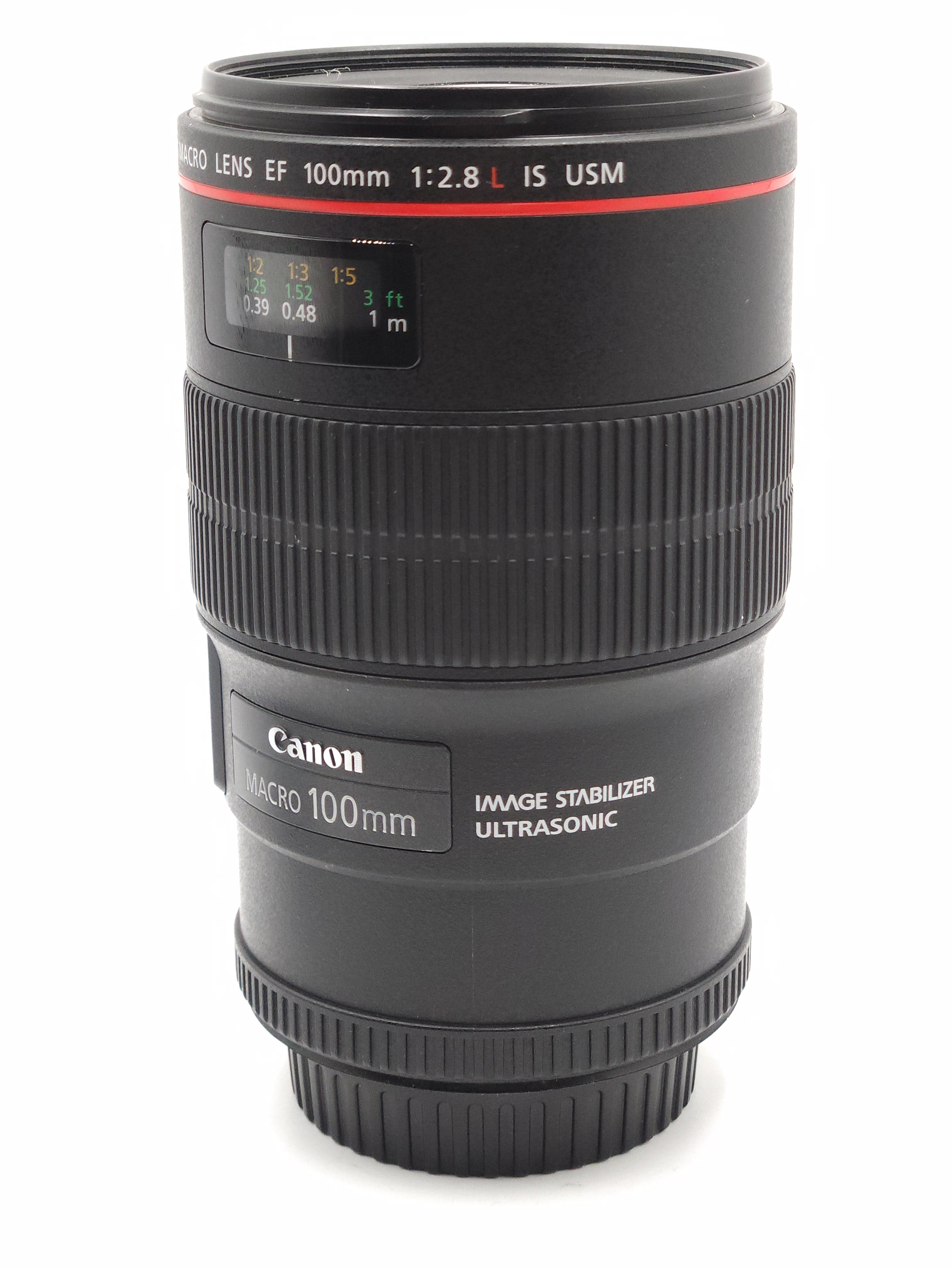 USED Canon 100mm F2.8 L IS USM Macro Lens