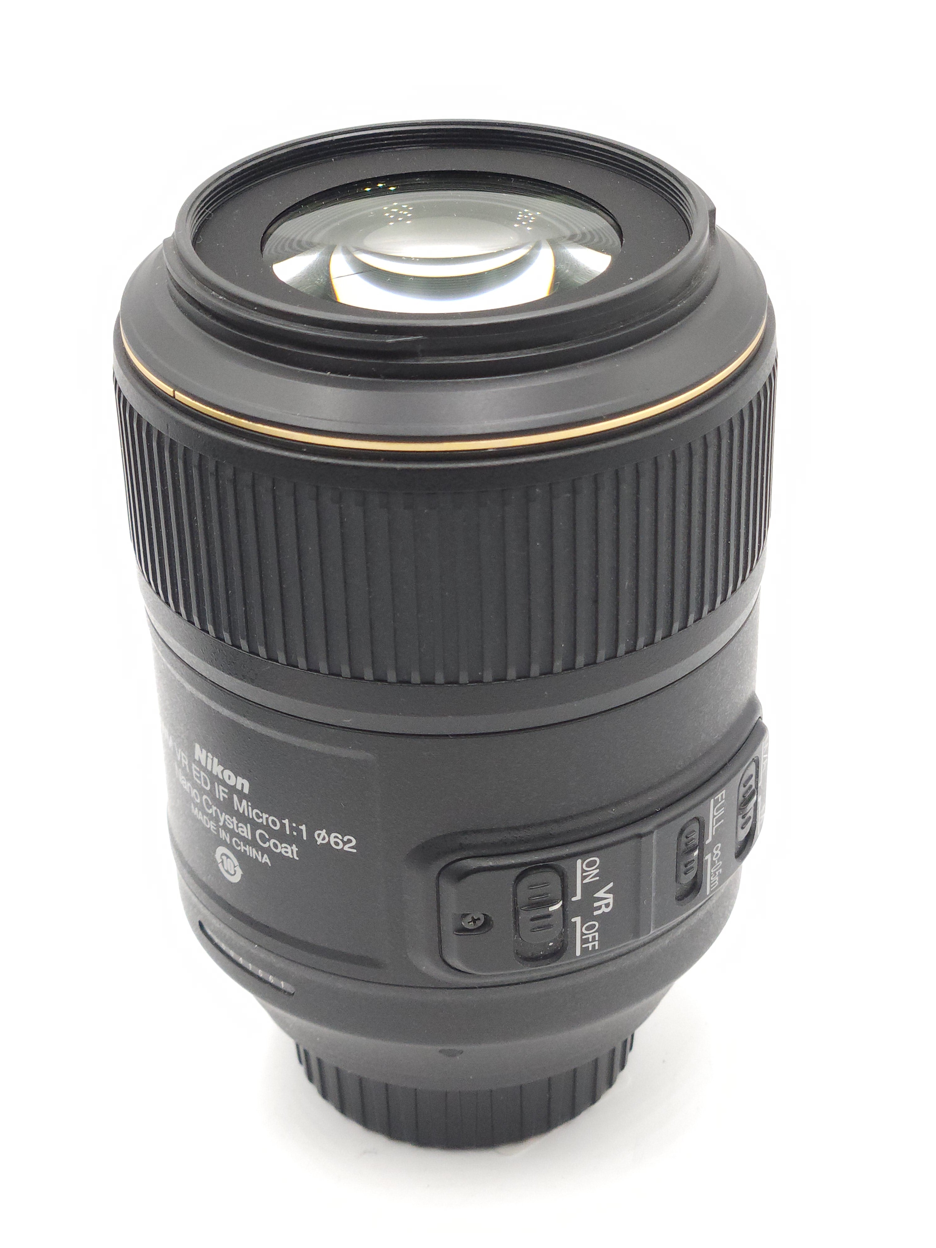 USED Nikon 105mm f2.8 G ED AF-S VR Micro Lens