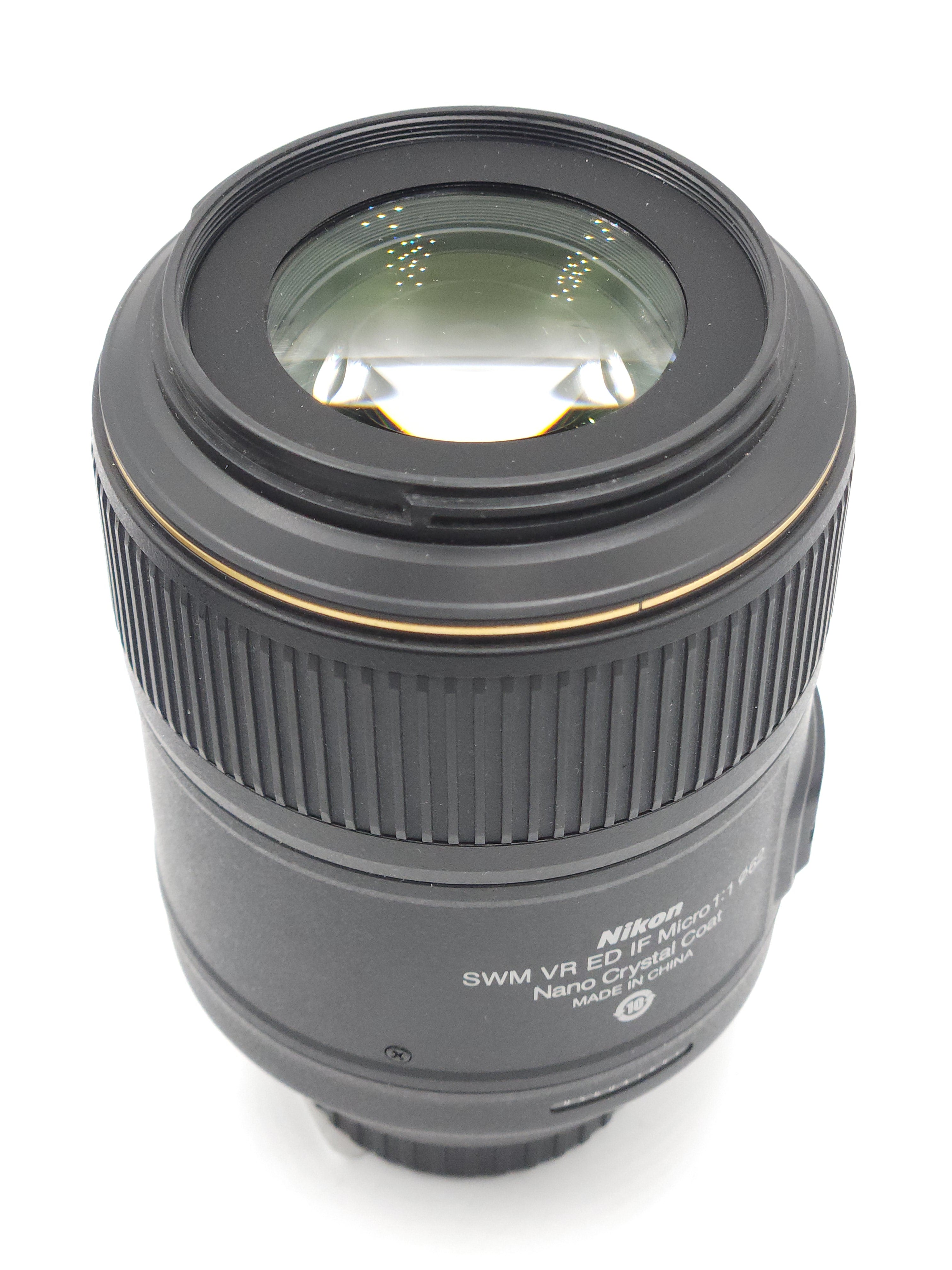 USED Nikon 105mm f2.8 G ED AF-S VR Micro Lens