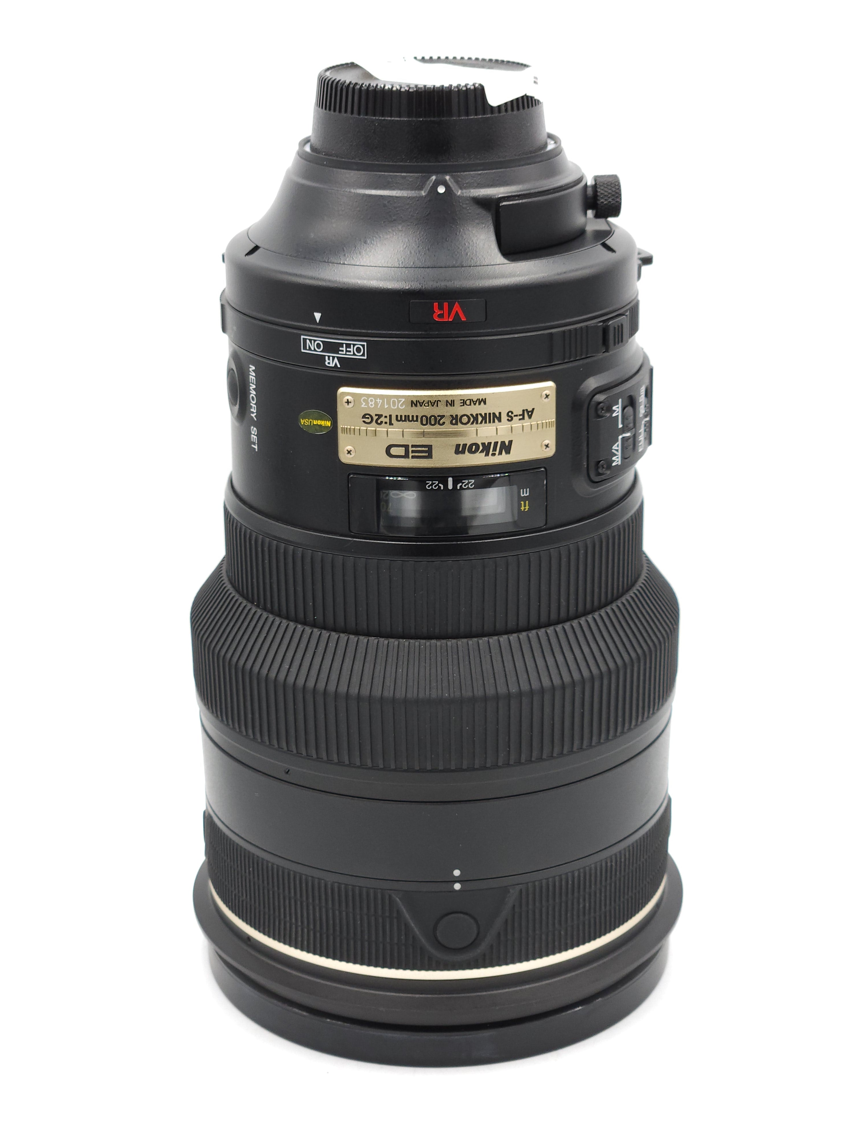 USED Nikon ED AF-S 200mm f/2 G Lens