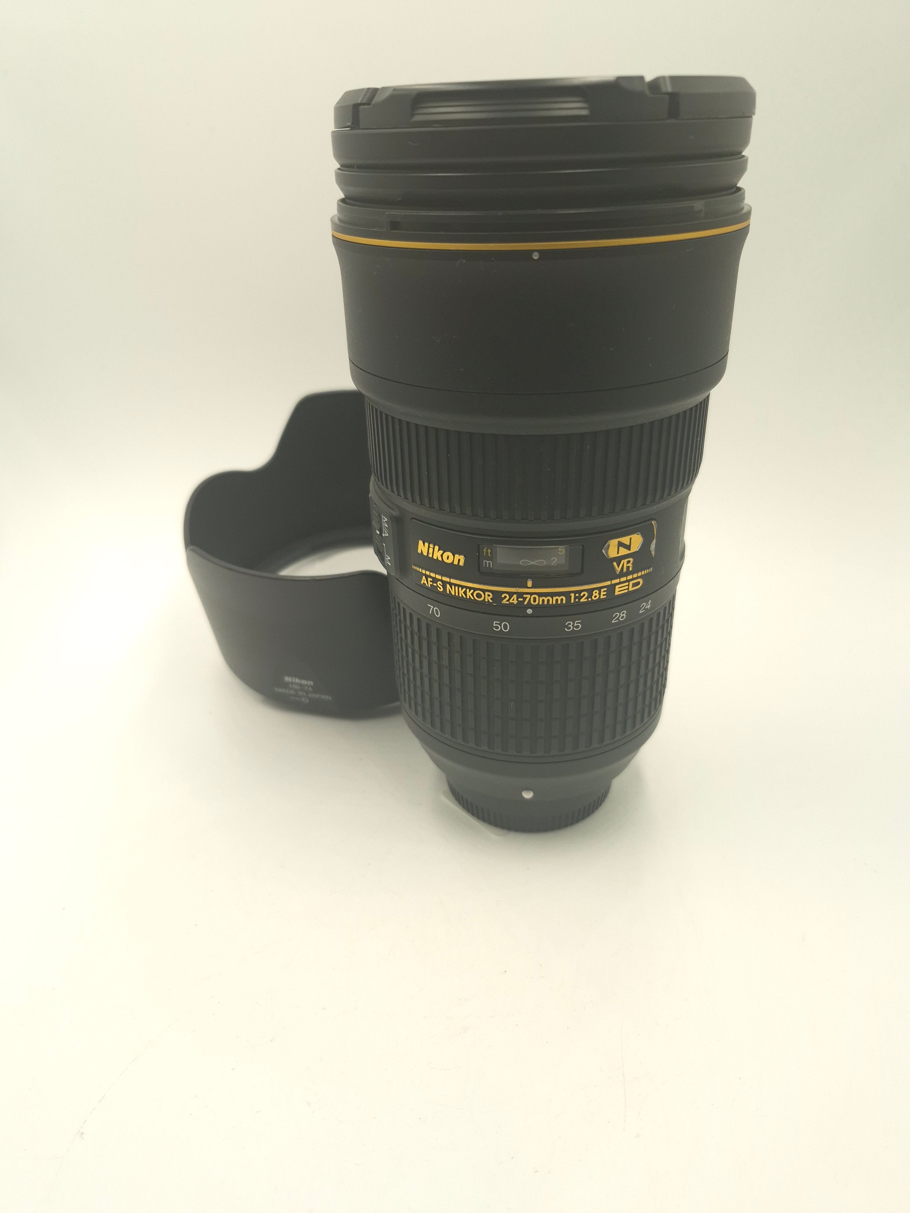 USED Nikon 24-70mm F2.8E ED VR AF-S Nikkor  Lens