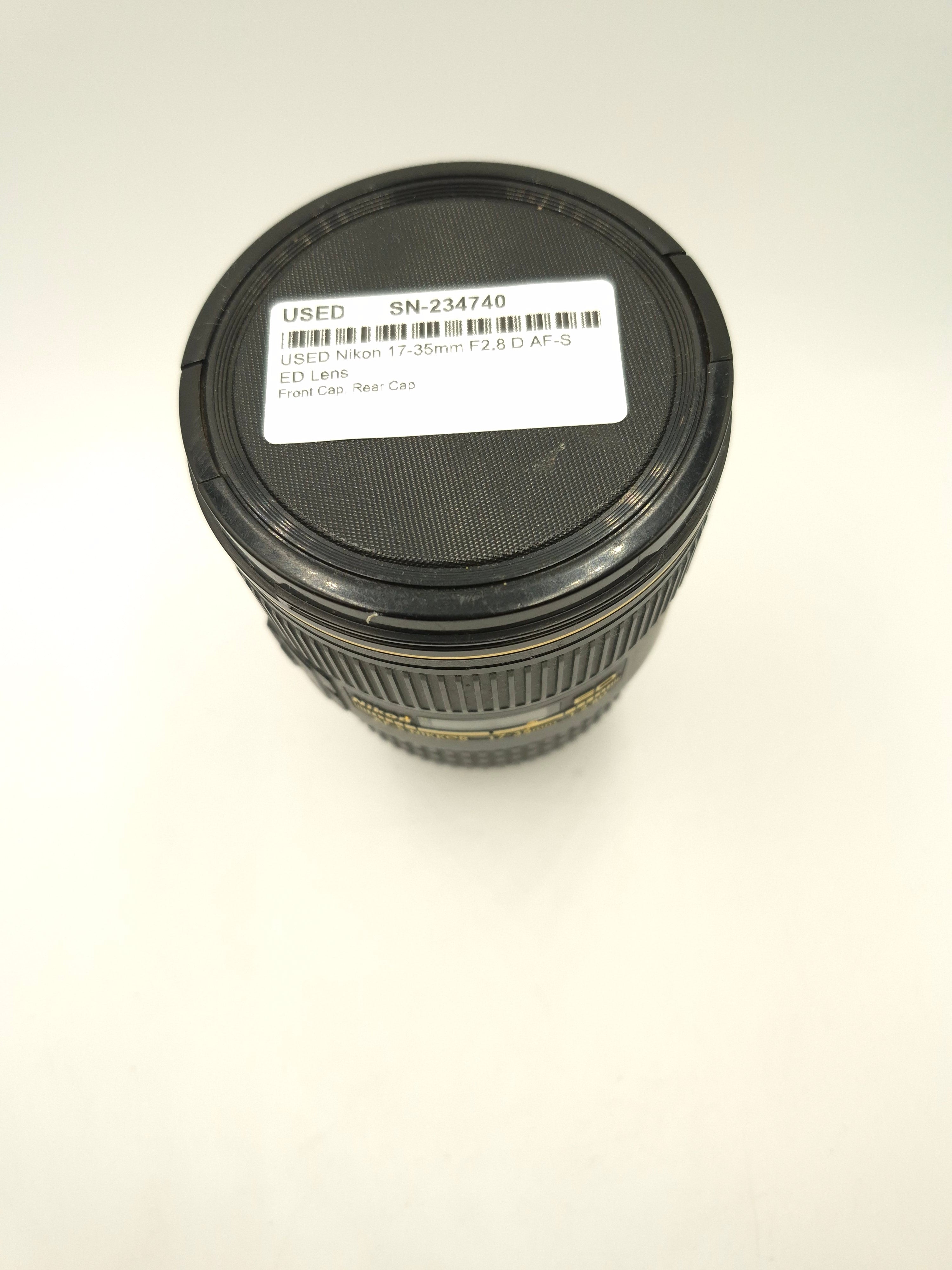 USED Nikon 17-35mm F2.8 D AF-S ED Lens