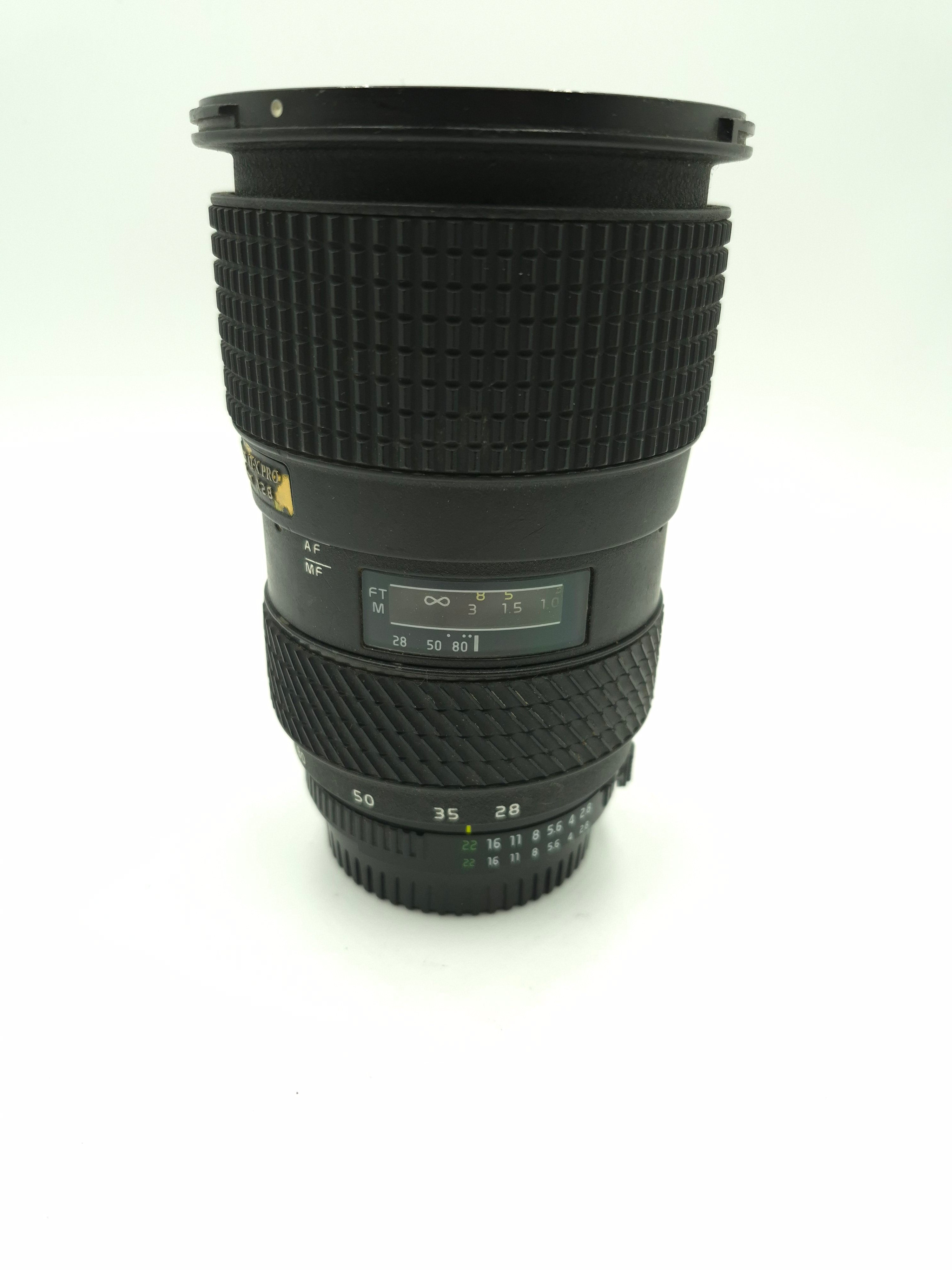 Used Tokina 28-80mm f2.8 AT-X Pro (Nik-F) Lens (Parts Only)