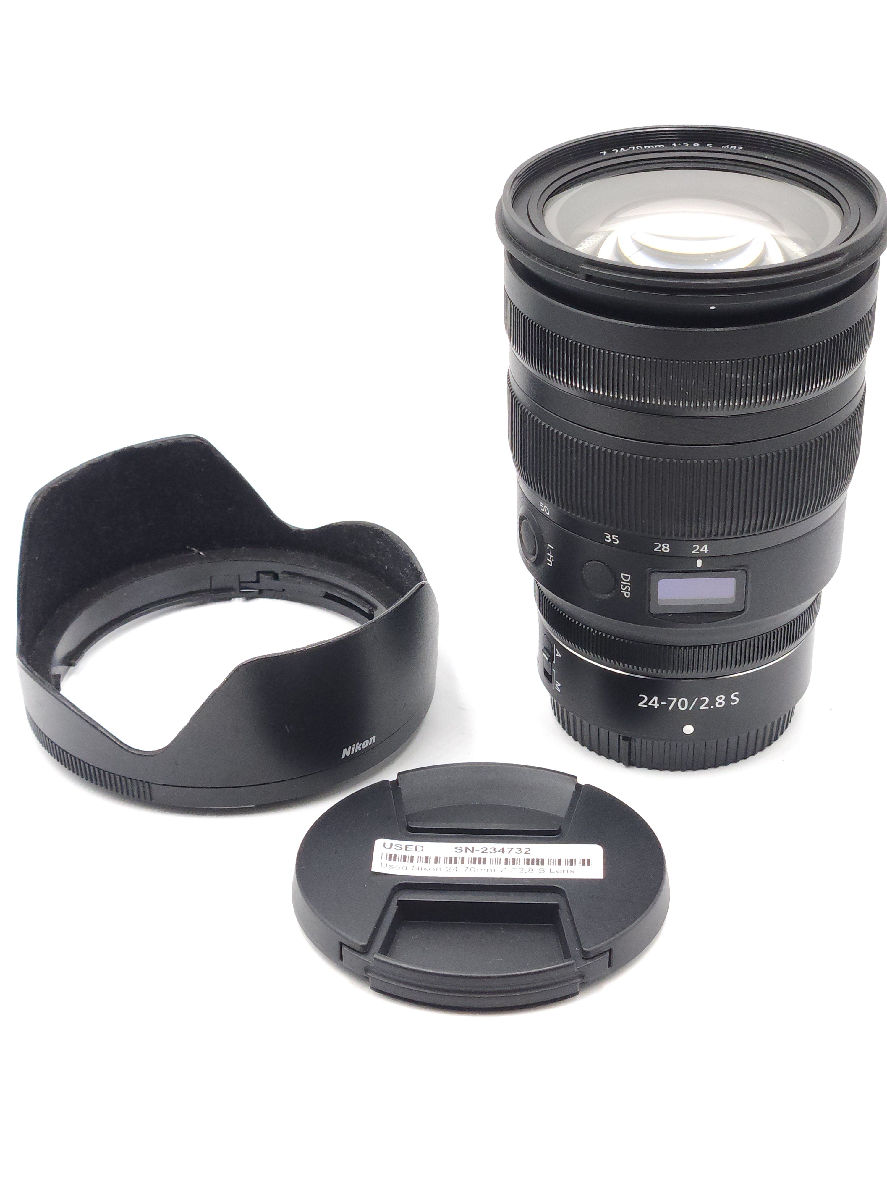 Used Nikon 24-70mm Z F2.8 S Lens