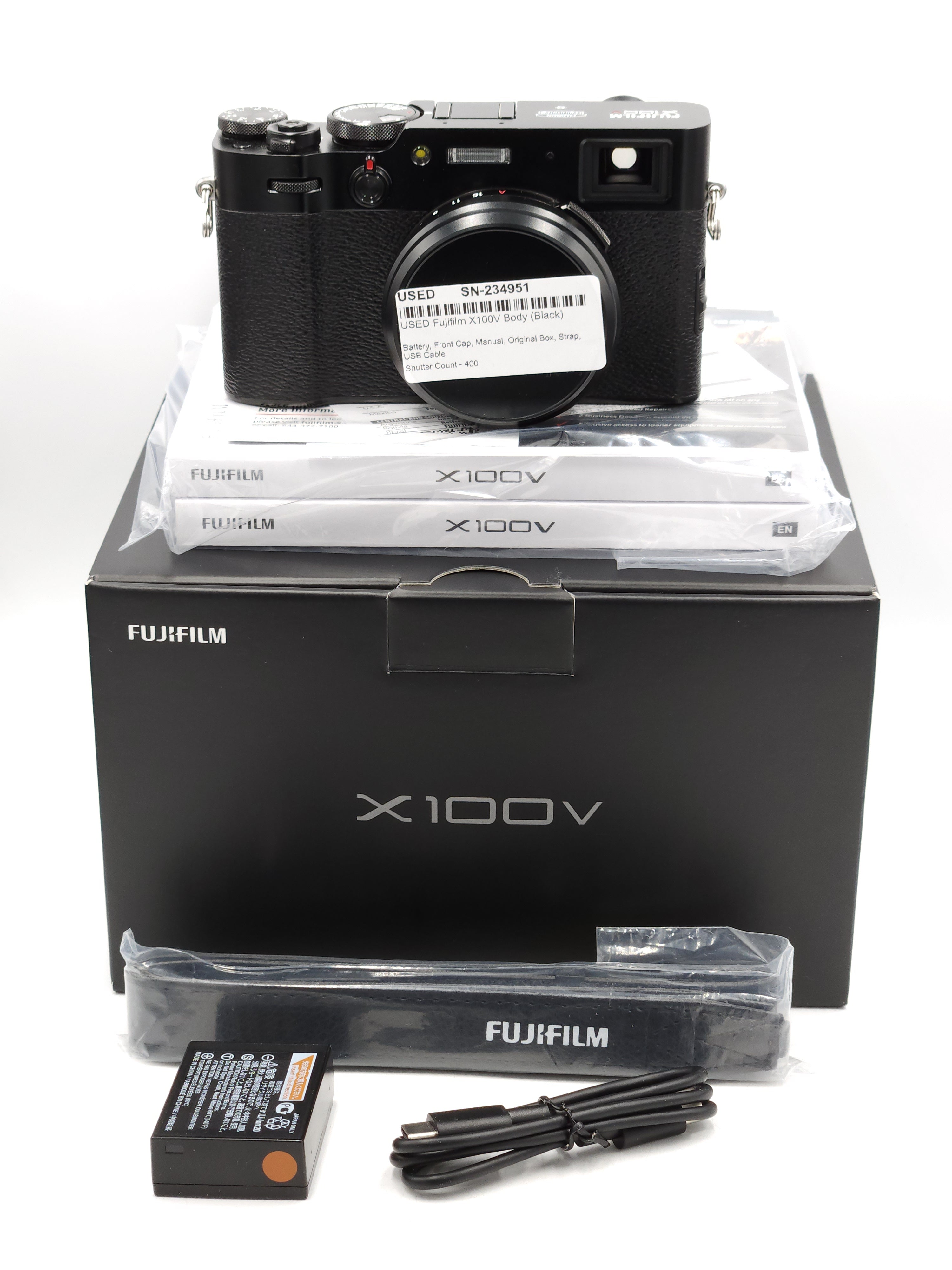 USED Fujifilm X100V Body (Black)