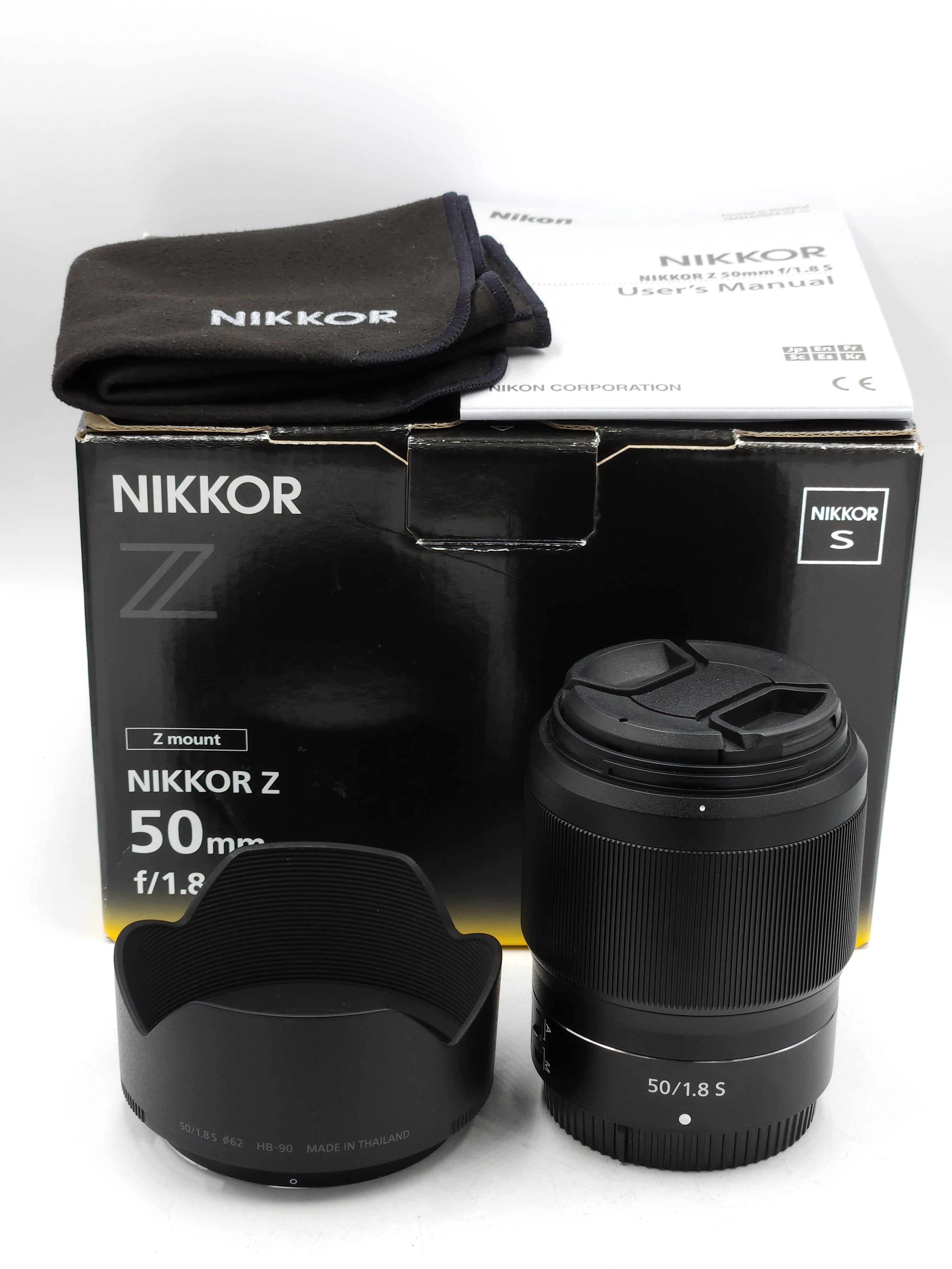 Used Nikon NIKKOR Z 50mm f1.8 S Lens