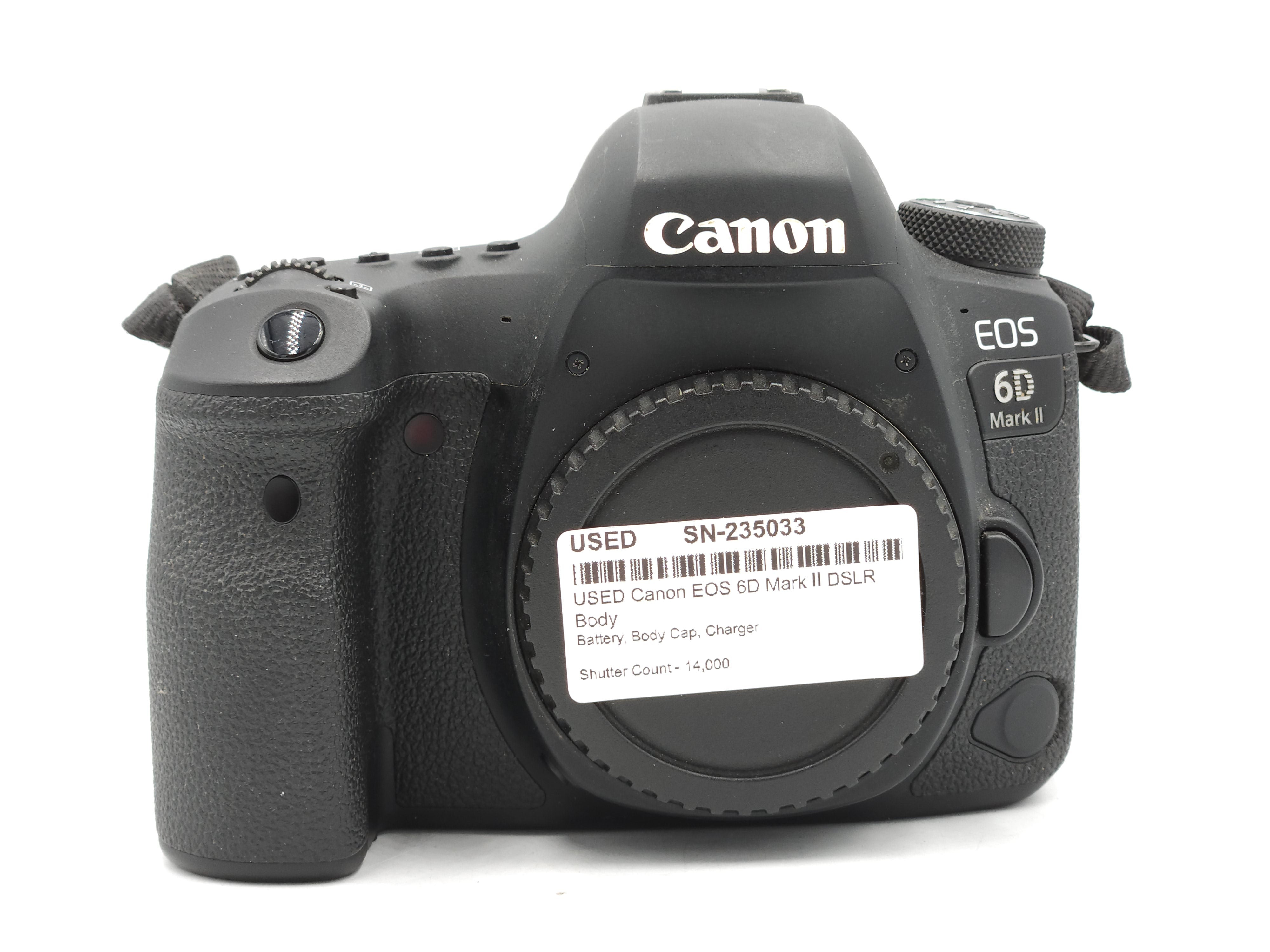 USED Canon EOS 6D Mark II DSLR Body