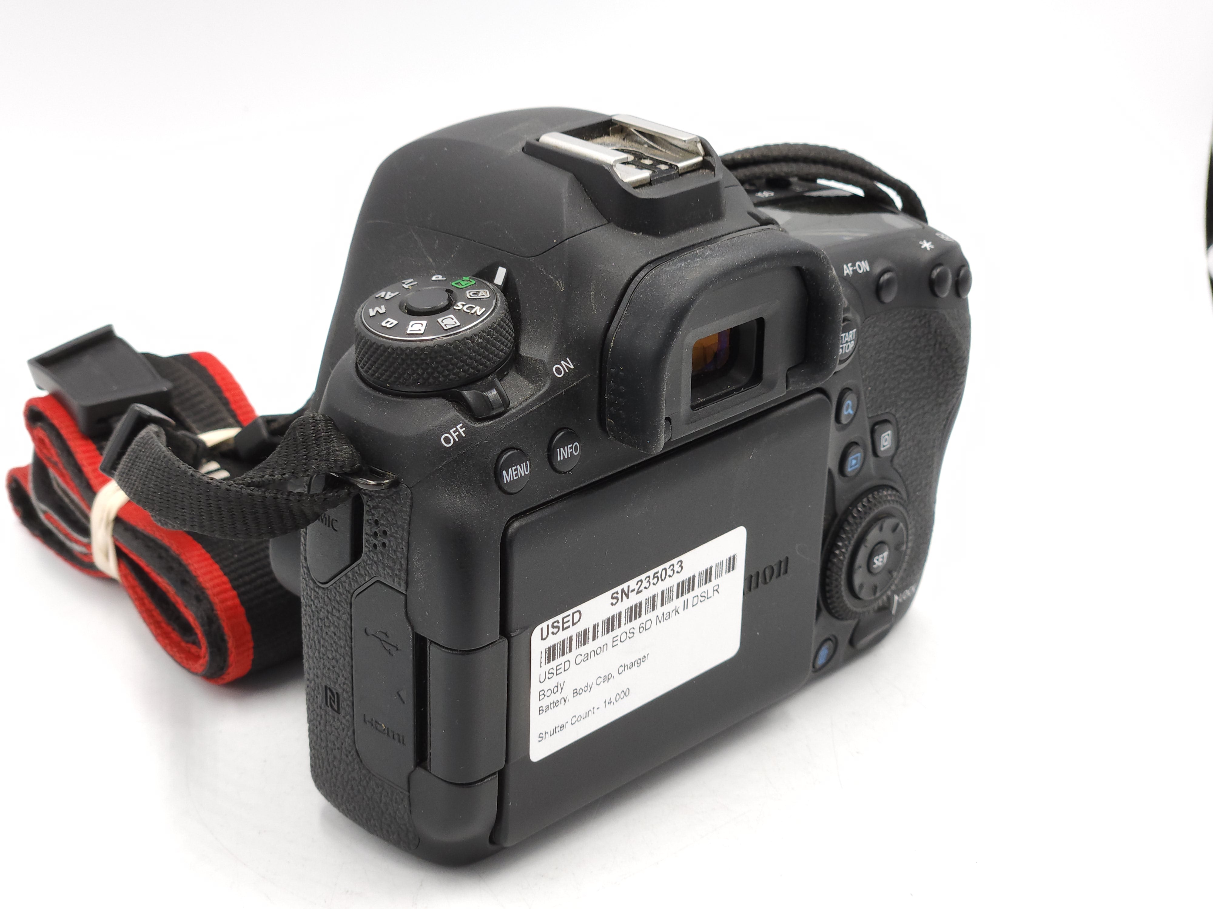 USED Canon EOS 6D Mark II DSLR Body