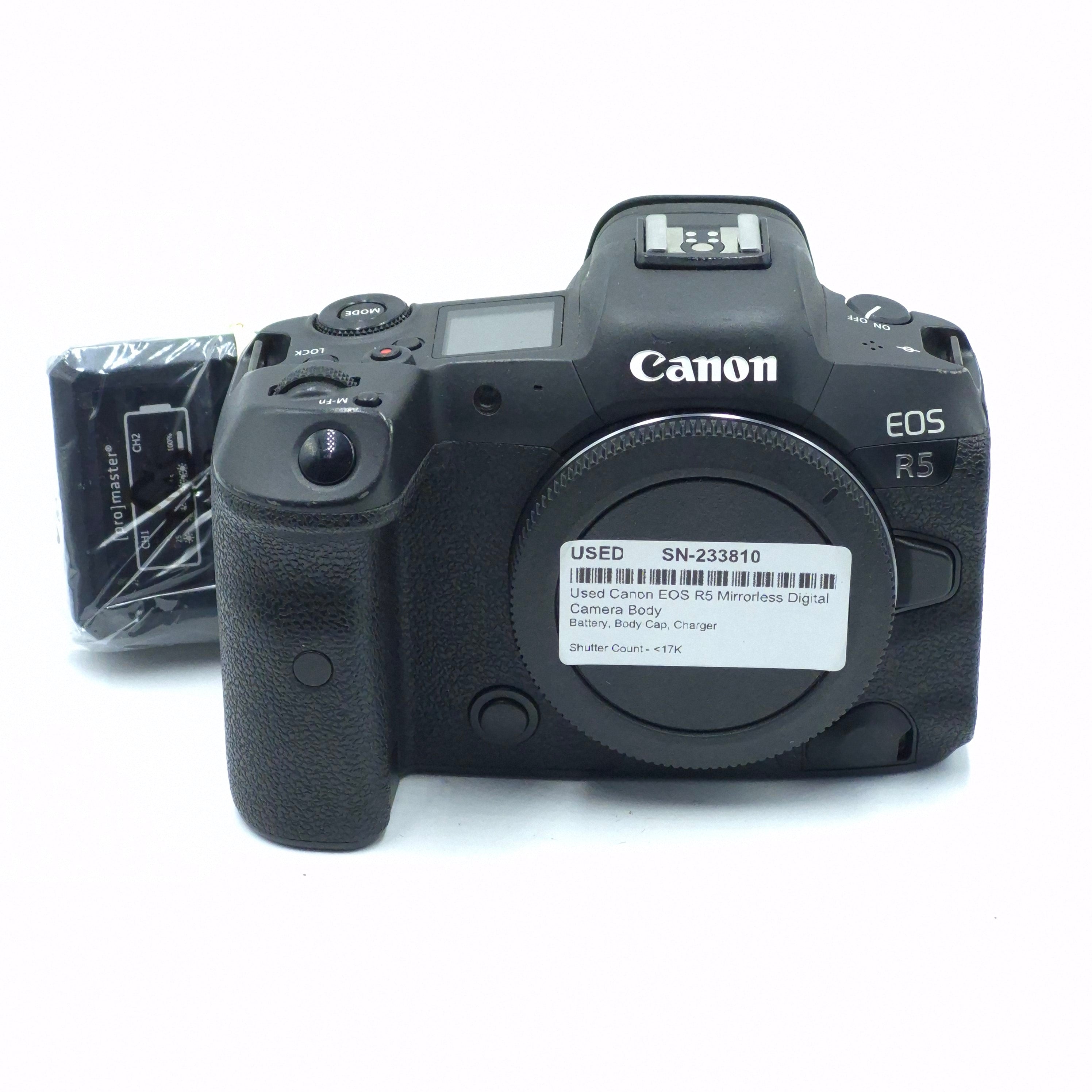 Used Canon EOS R5 Mirrorless Digital Camera Body