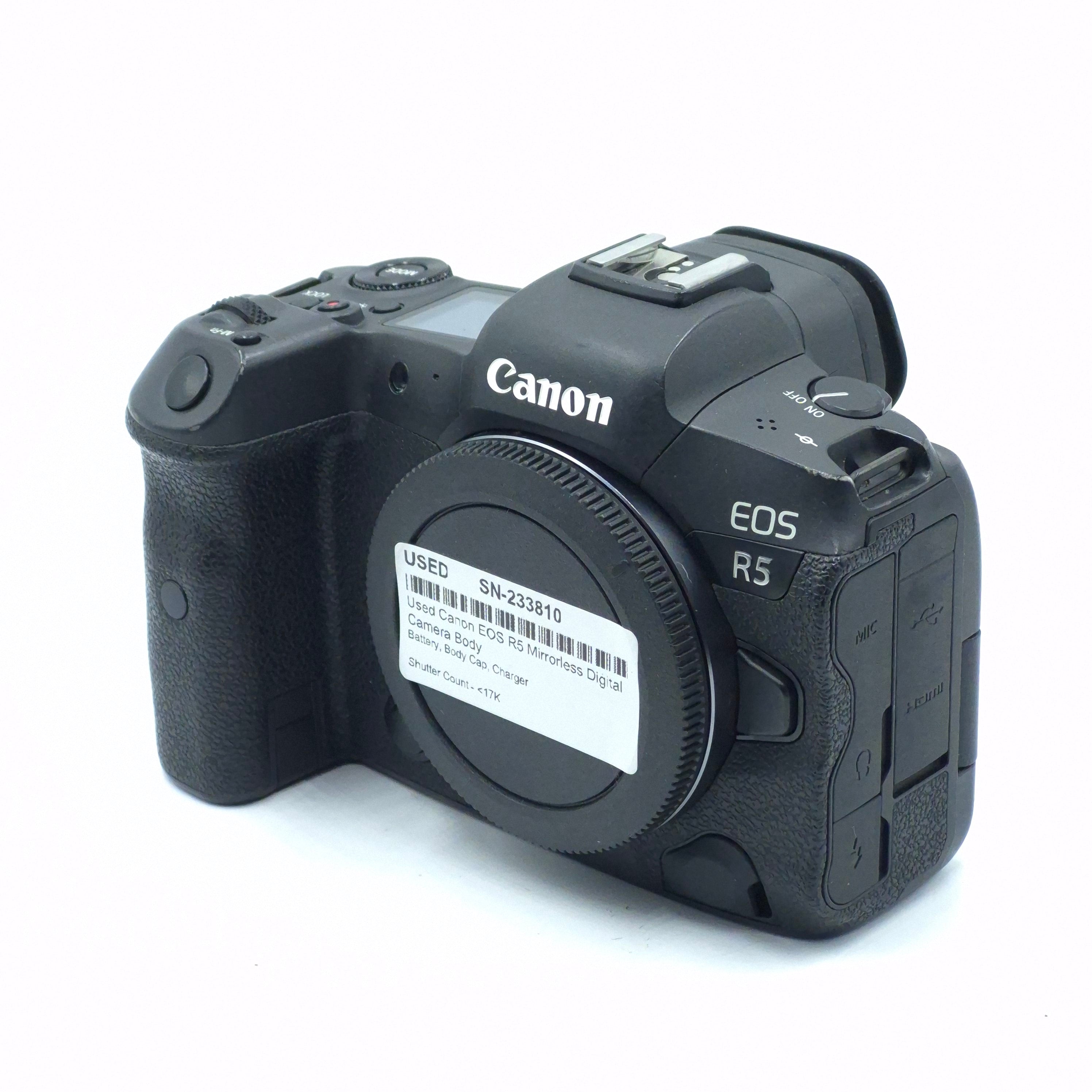 Used Canon EOS R5 Mirrorless Digital Camera Body