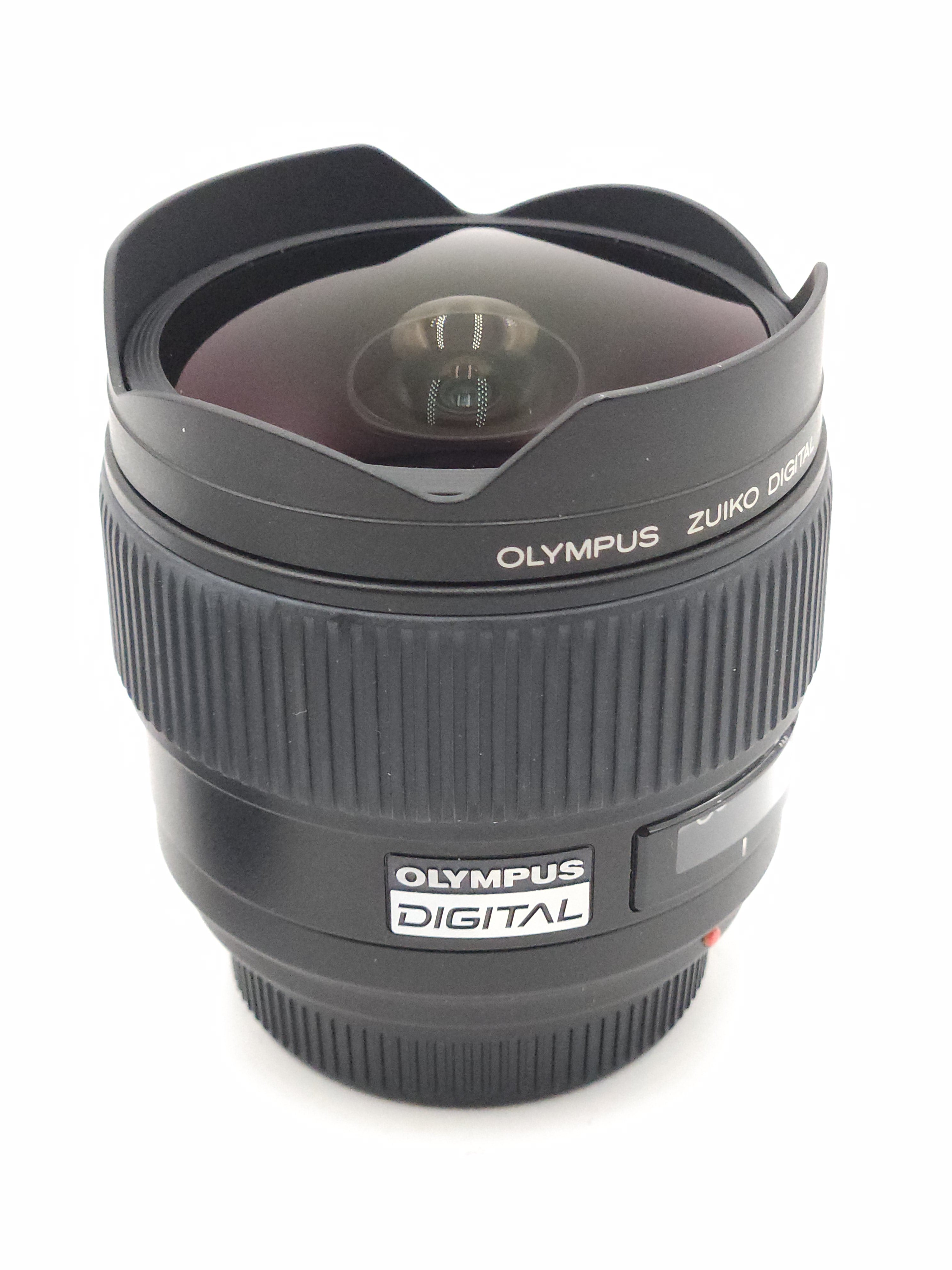 Used Olympus 8mm f3.5 (4/3) ED Fisheye Lens