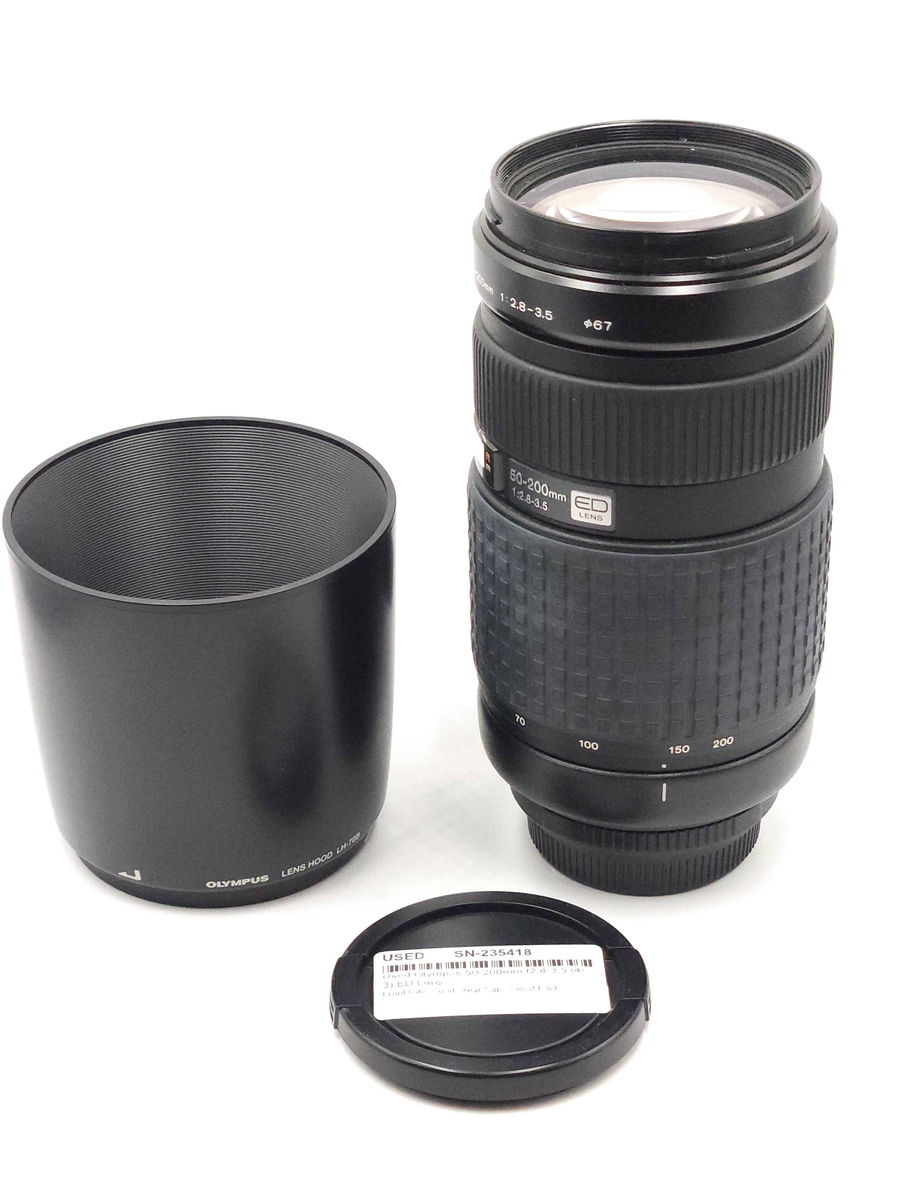 Used Olympus 50-200mm f2.8-3.5 (4/3) ED Lens