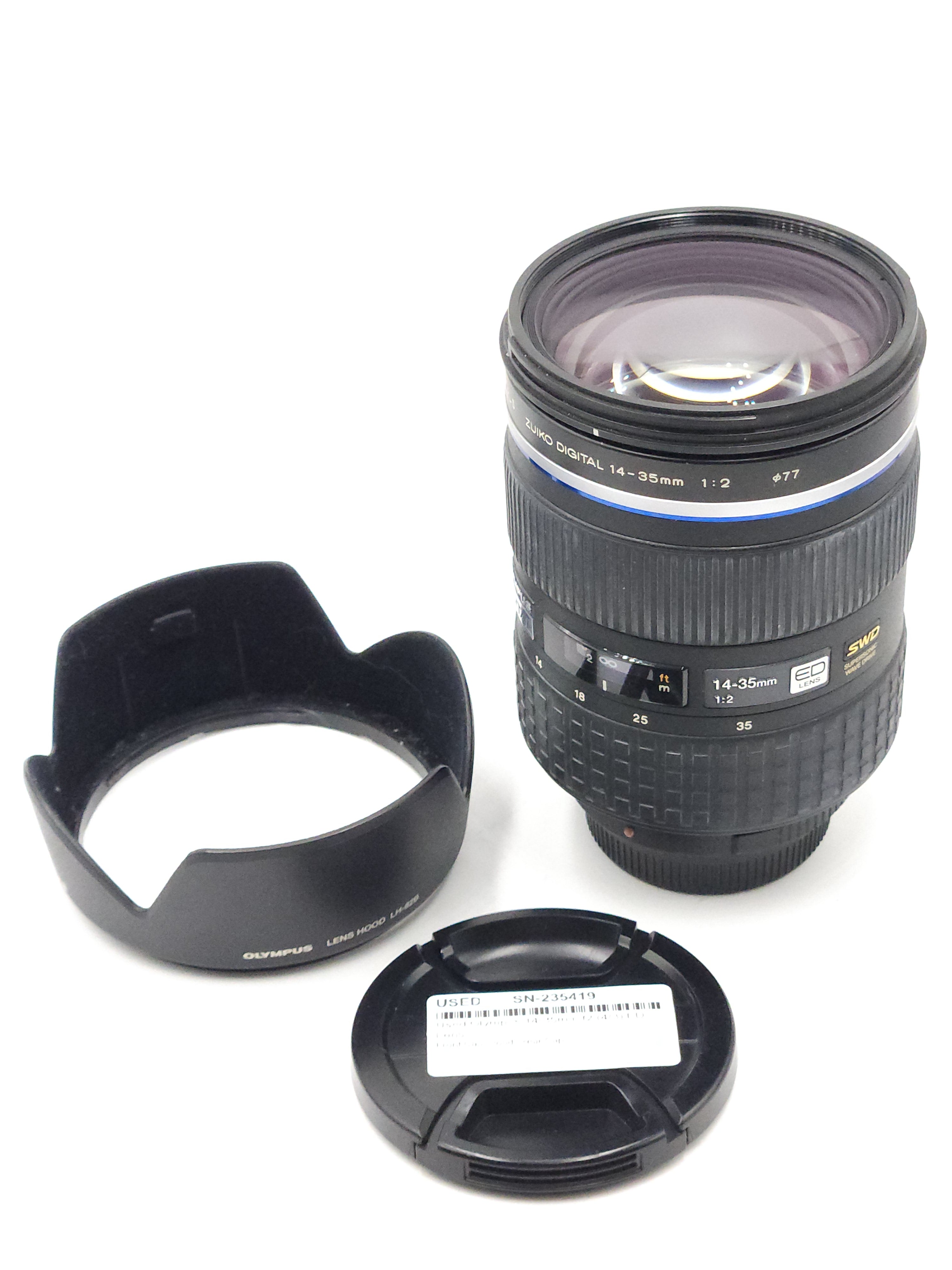 Used Olympus 14-35mm f2 (4/3) ED Lens