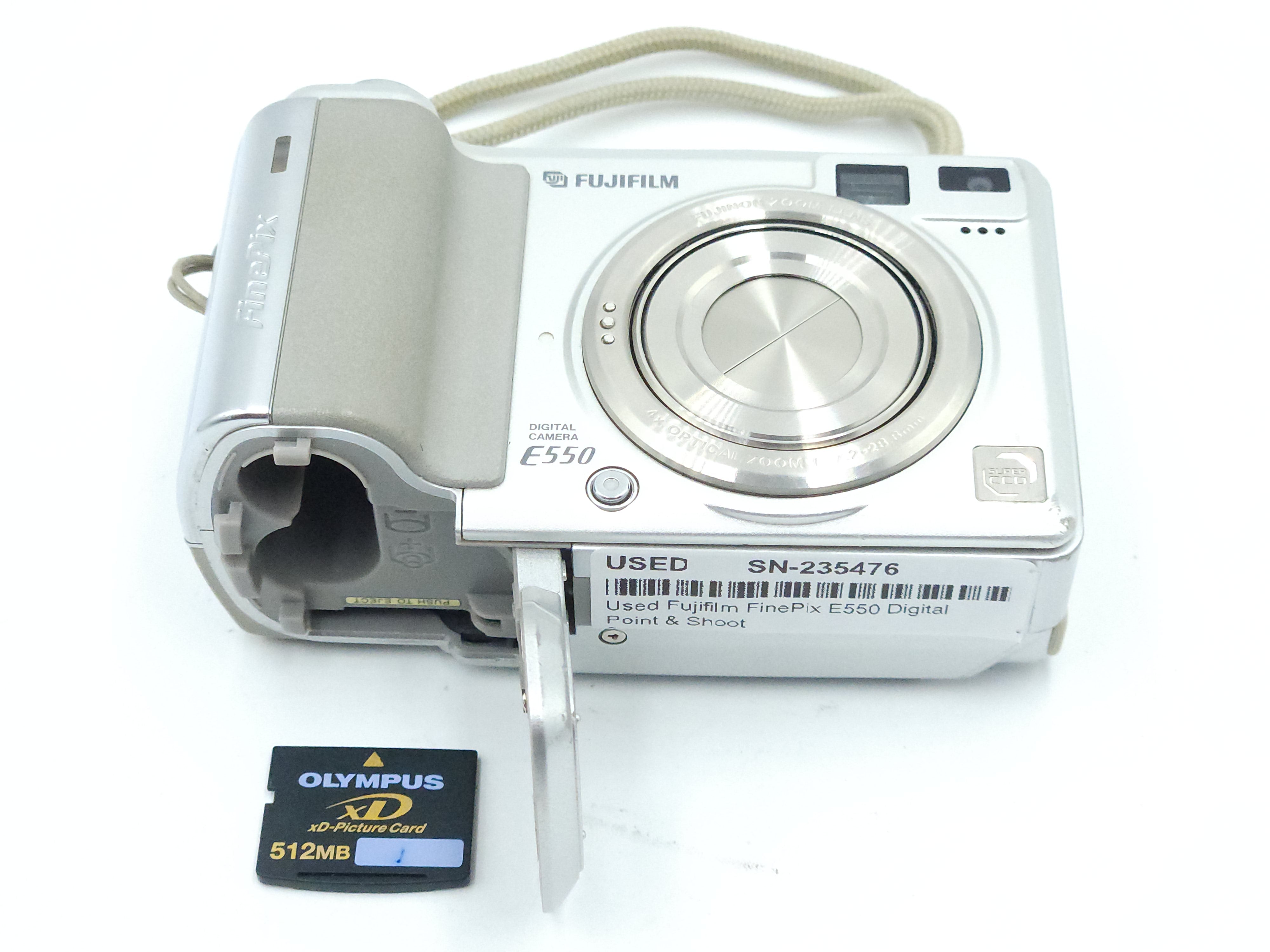 Used Fujifilm FinePix E550 Digital Point & Shoot