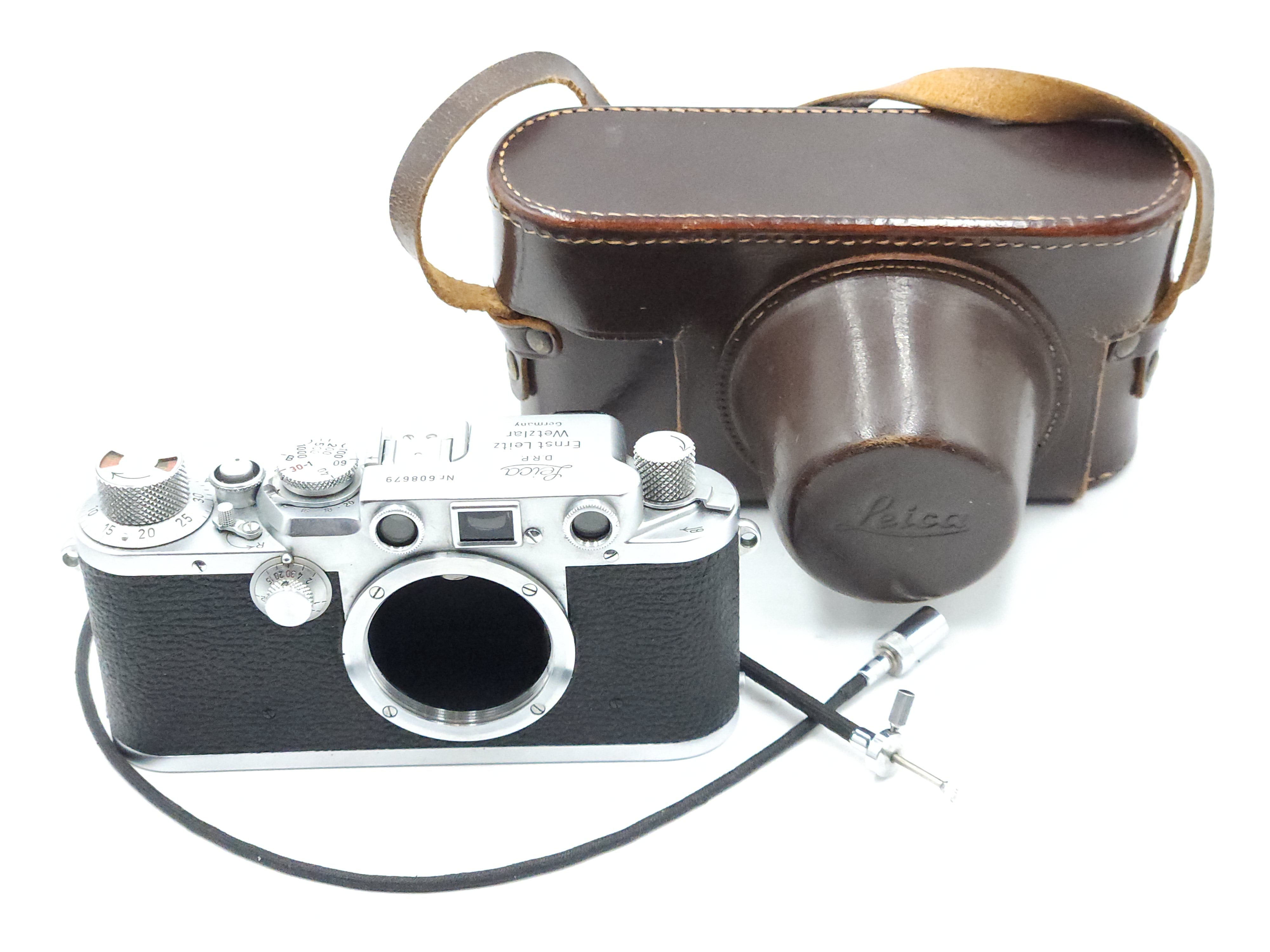 Used Leica III-F (1951/52) with Leather Case