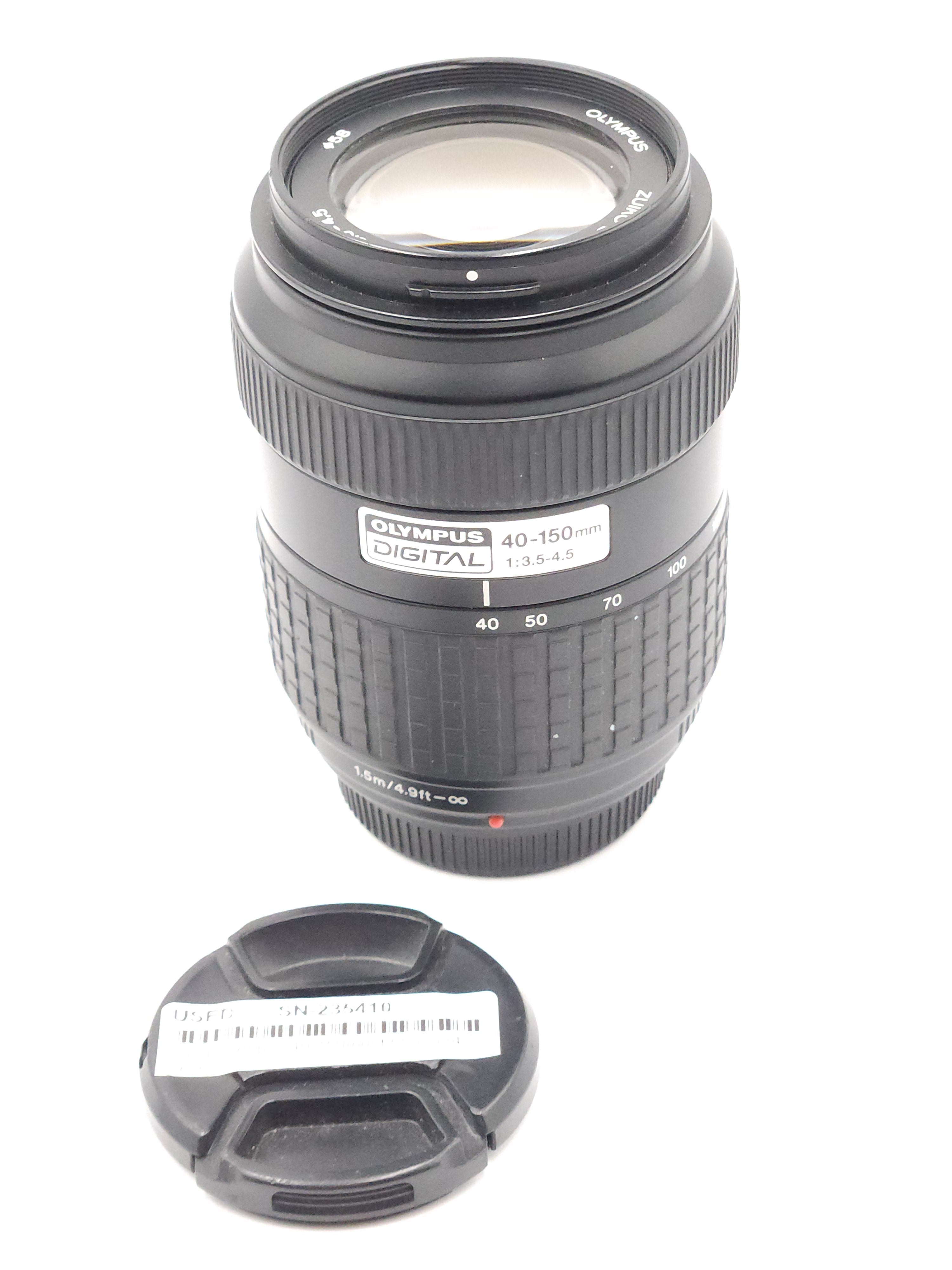 Used Olympus 40-150mm f3.5-4.5 (4/3) Lens