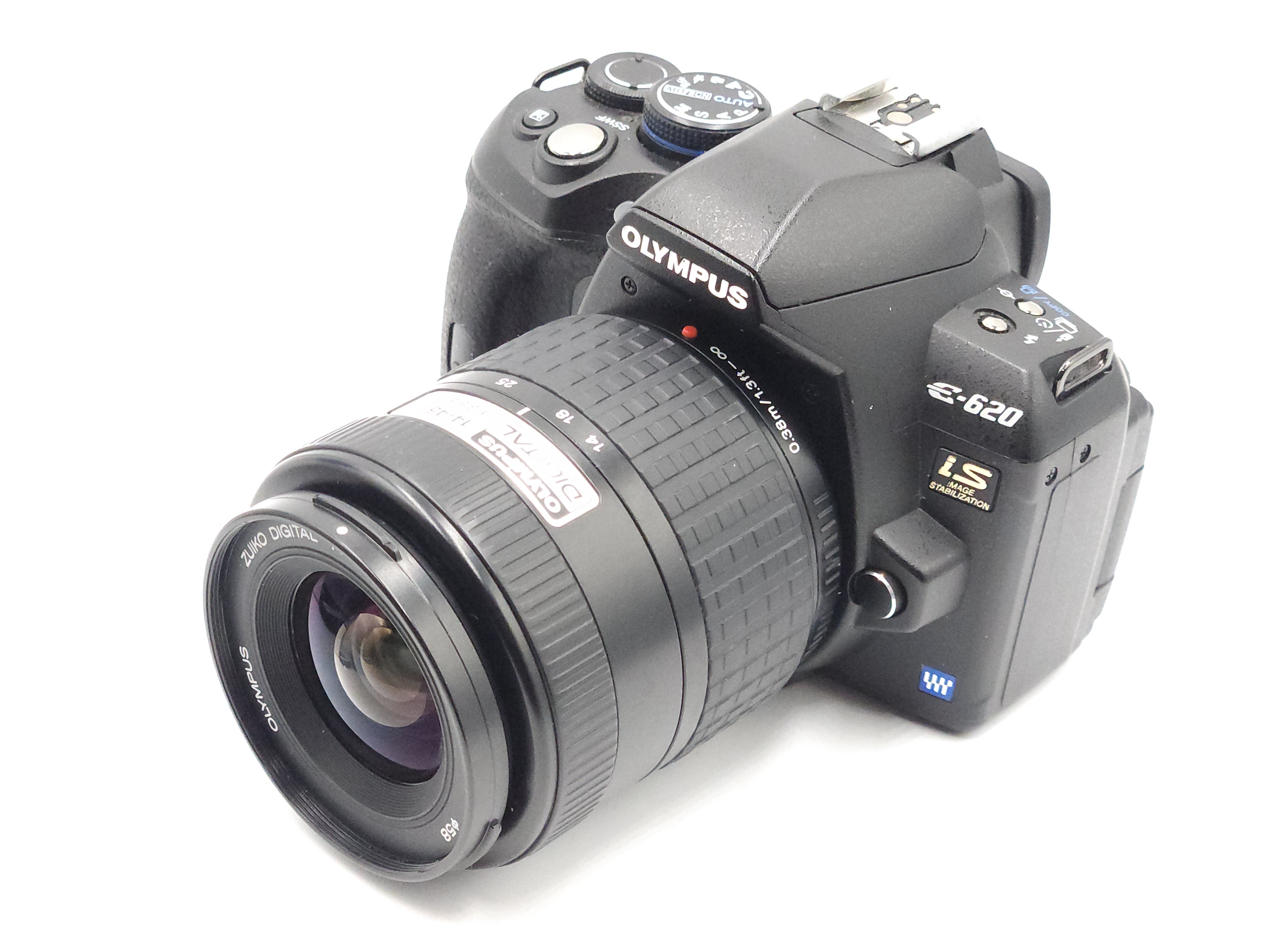 Used Olympus E-620 12.3MP DSLR w/14-45mm f3.5-5.6 (4/3)