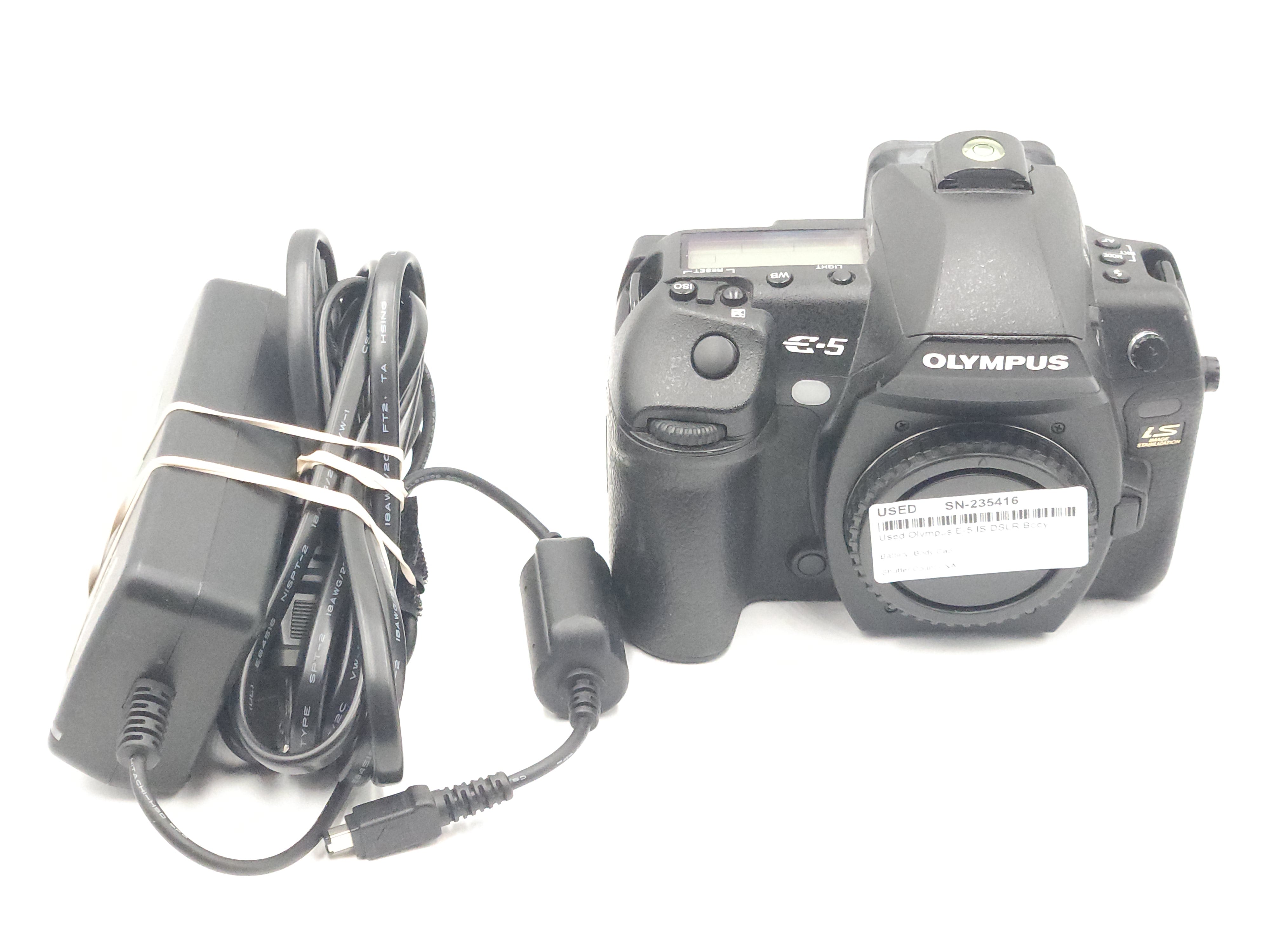 Used Olympus E-5 IS DSLR Body