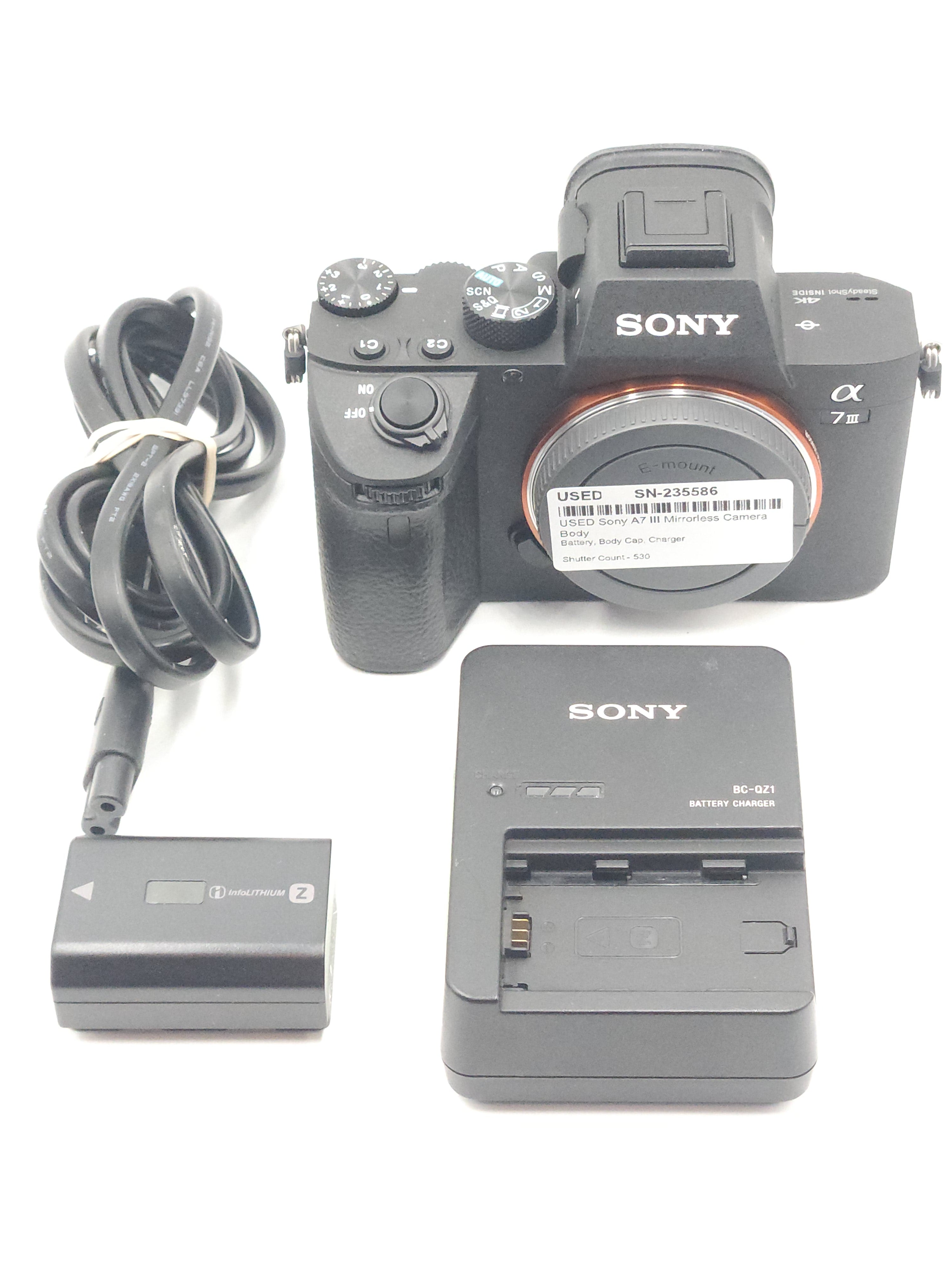 USED Sony A7 III Mirrorless Camera Body