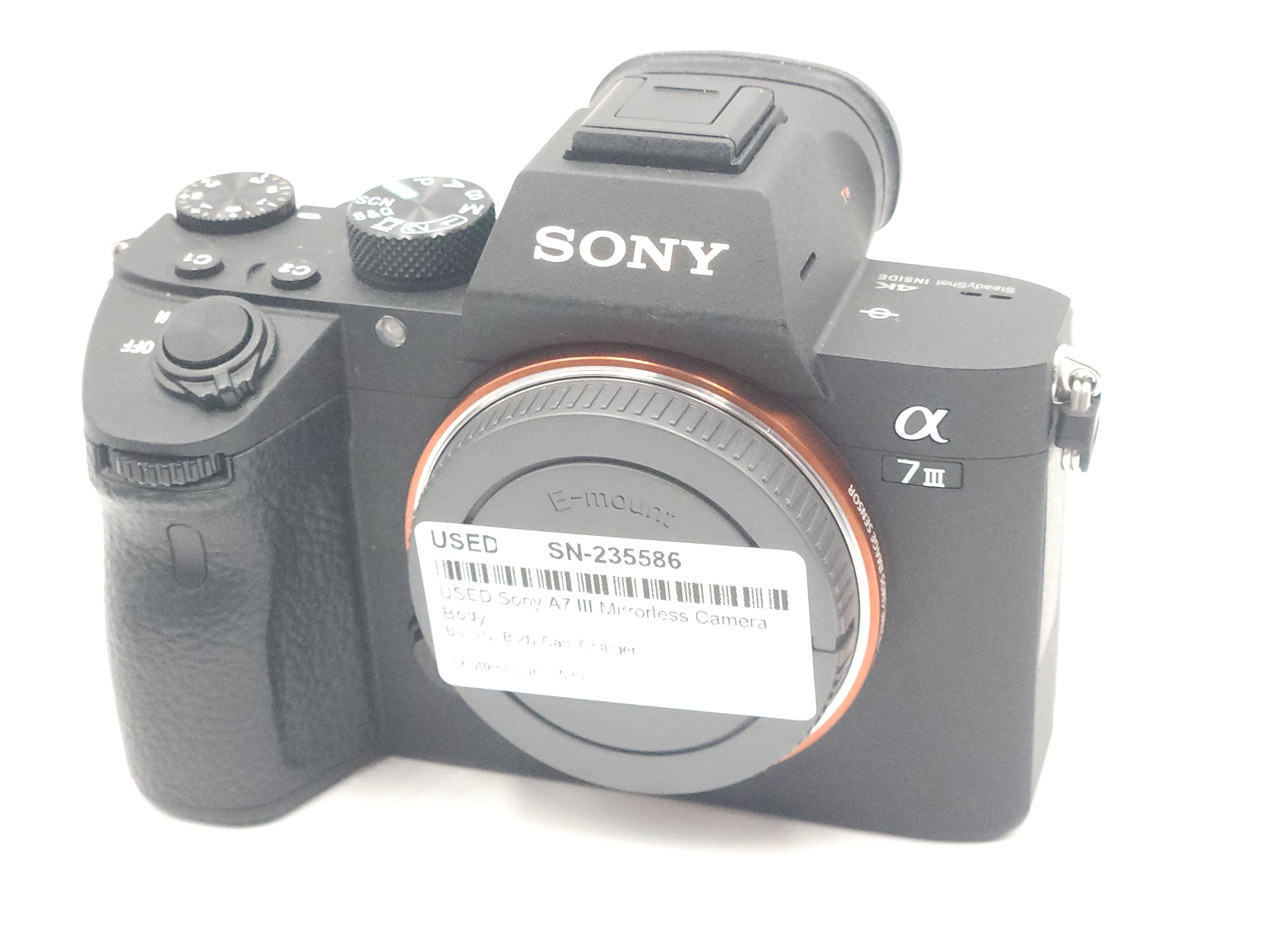 USED Sony A7 III Mirrorless Camera Body