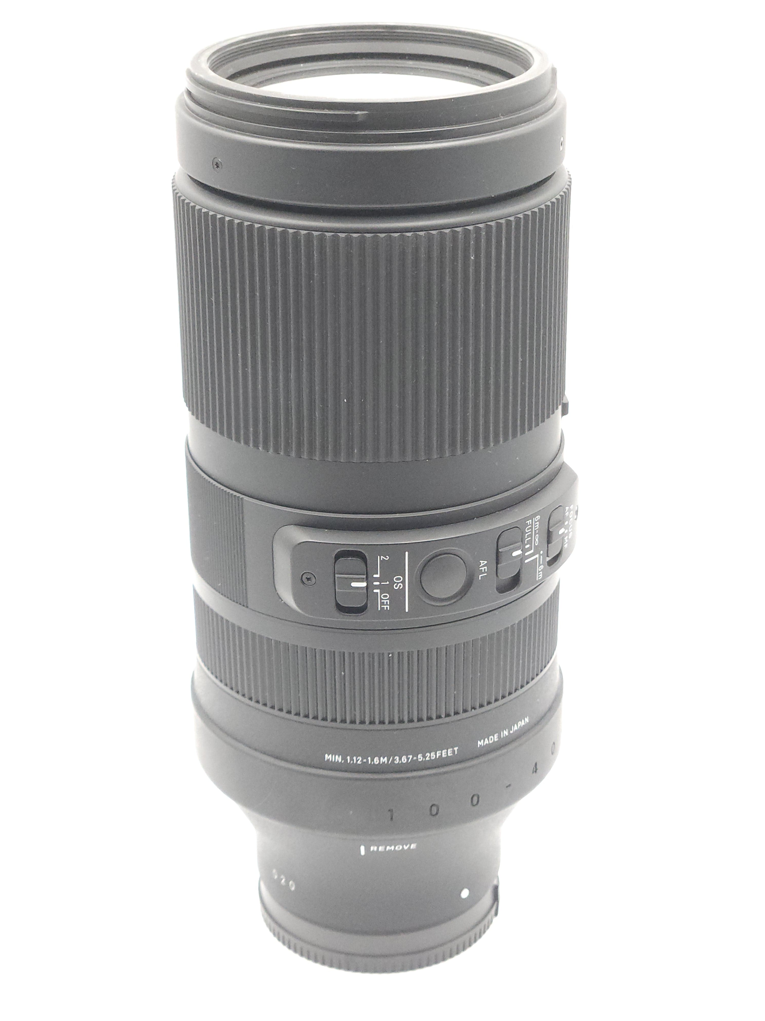 Used Sigma 100-400mm f/5-6.3 DG DN OS Contemporary Lens for Sony E