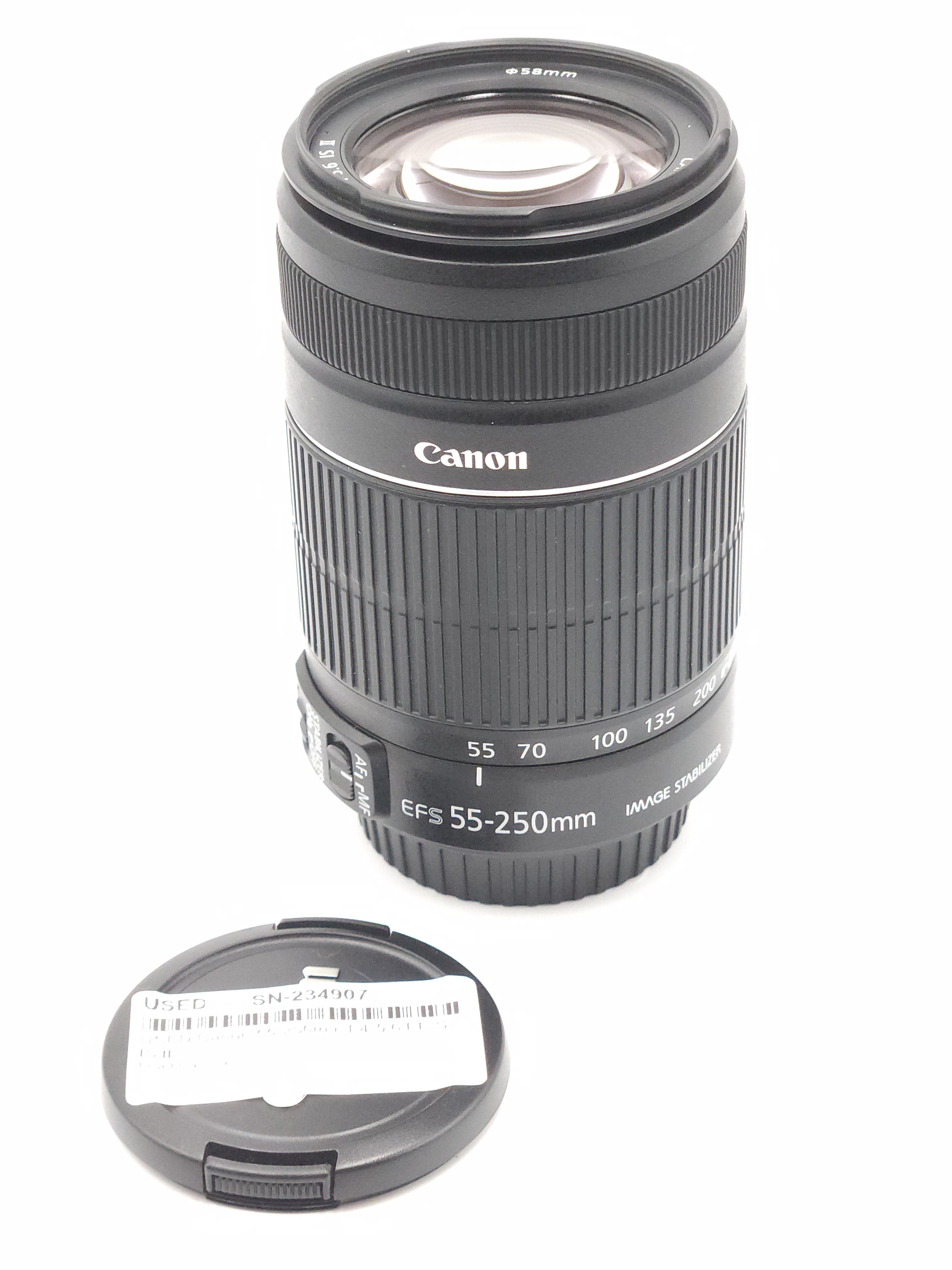 USED Canon 55-250mm F4-5.6 EF-S IS II