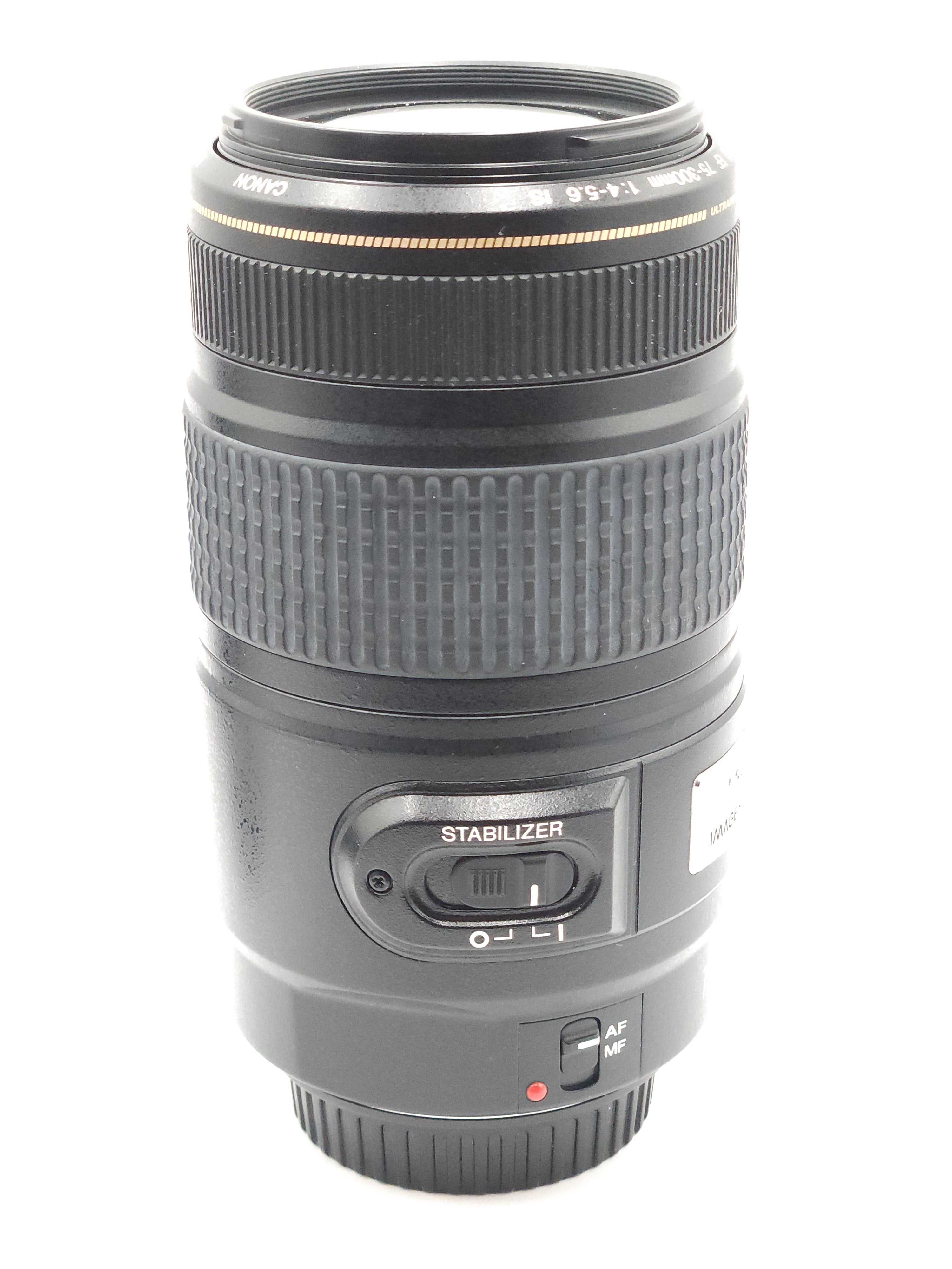 Used Canon 75-300mm f4-5.6 IS USM Lens