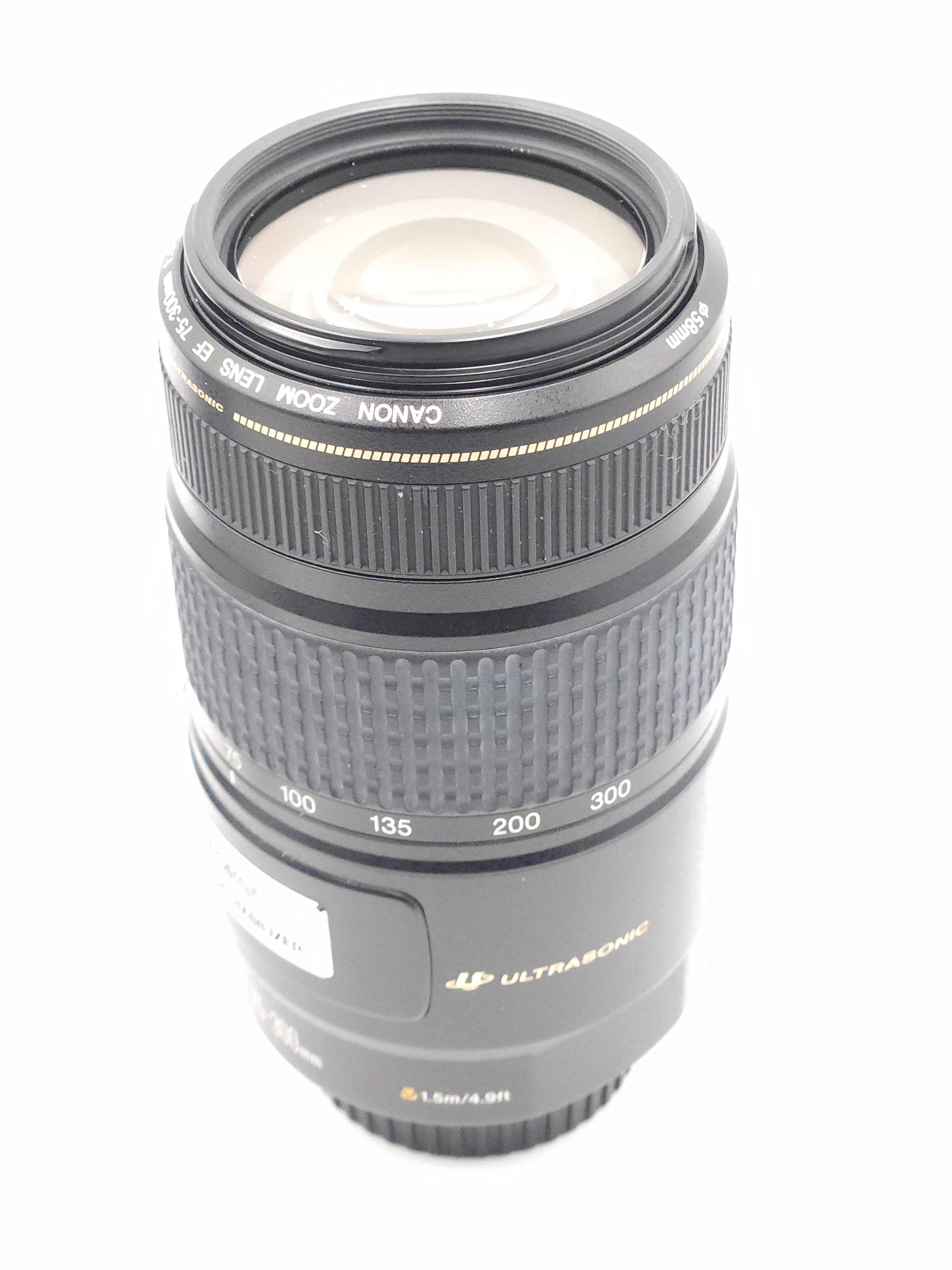 Used Canon 75-300mm f4-5.6 IS USM Lens