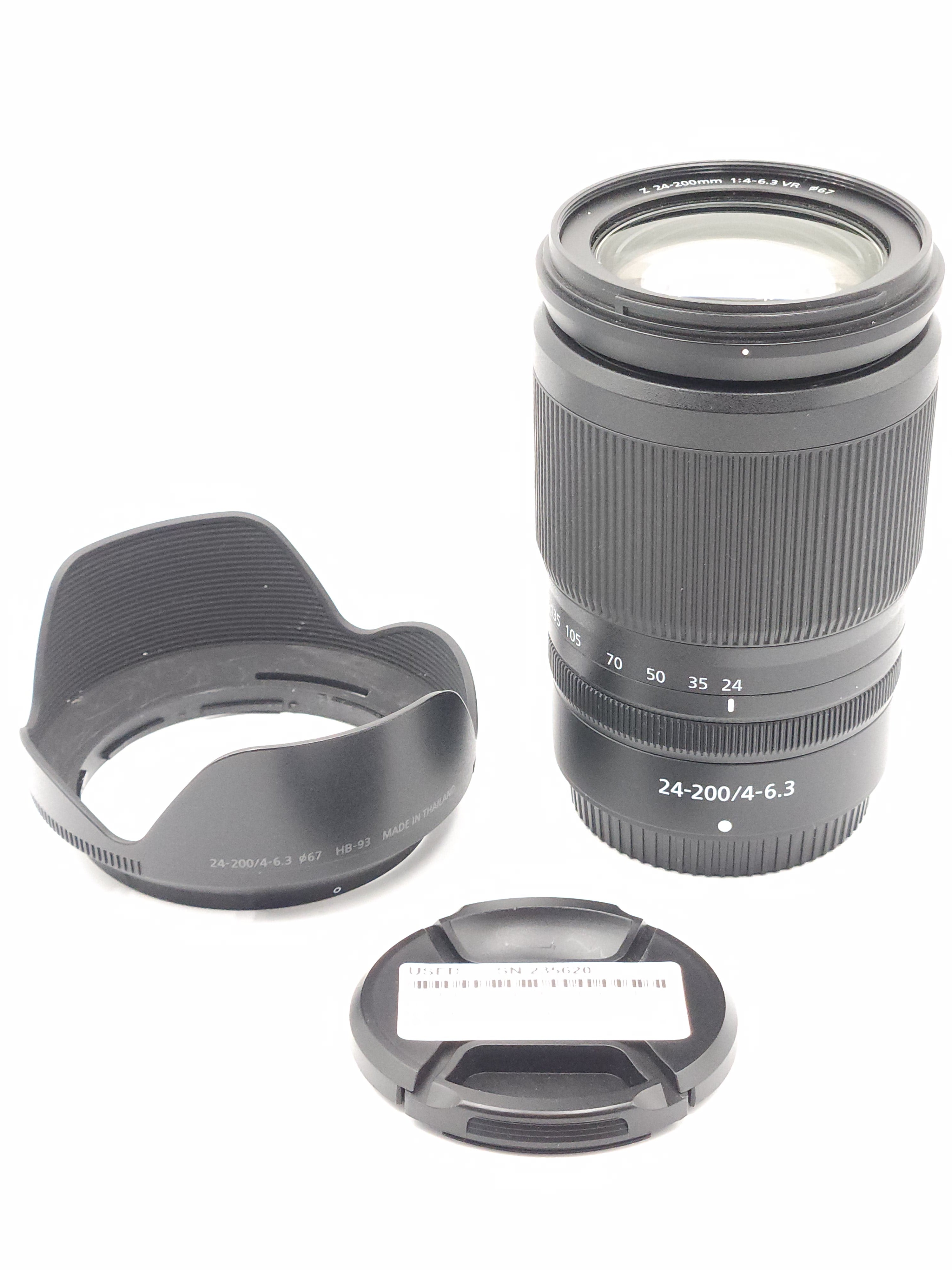 Used Nikon Z 24-200mm F4-6.3 VR Lens