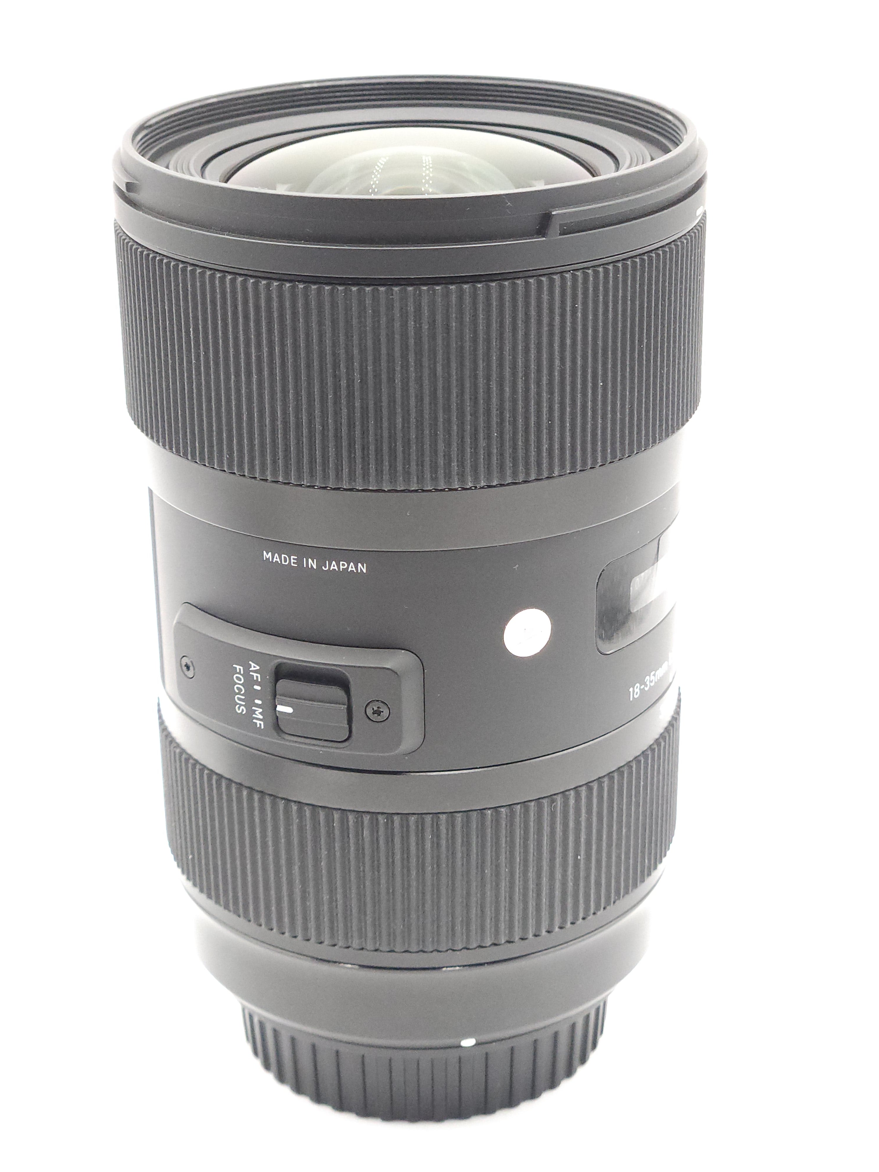 USED Sigma 18-35mm F1.8 DC HSM Art Lens for Canon