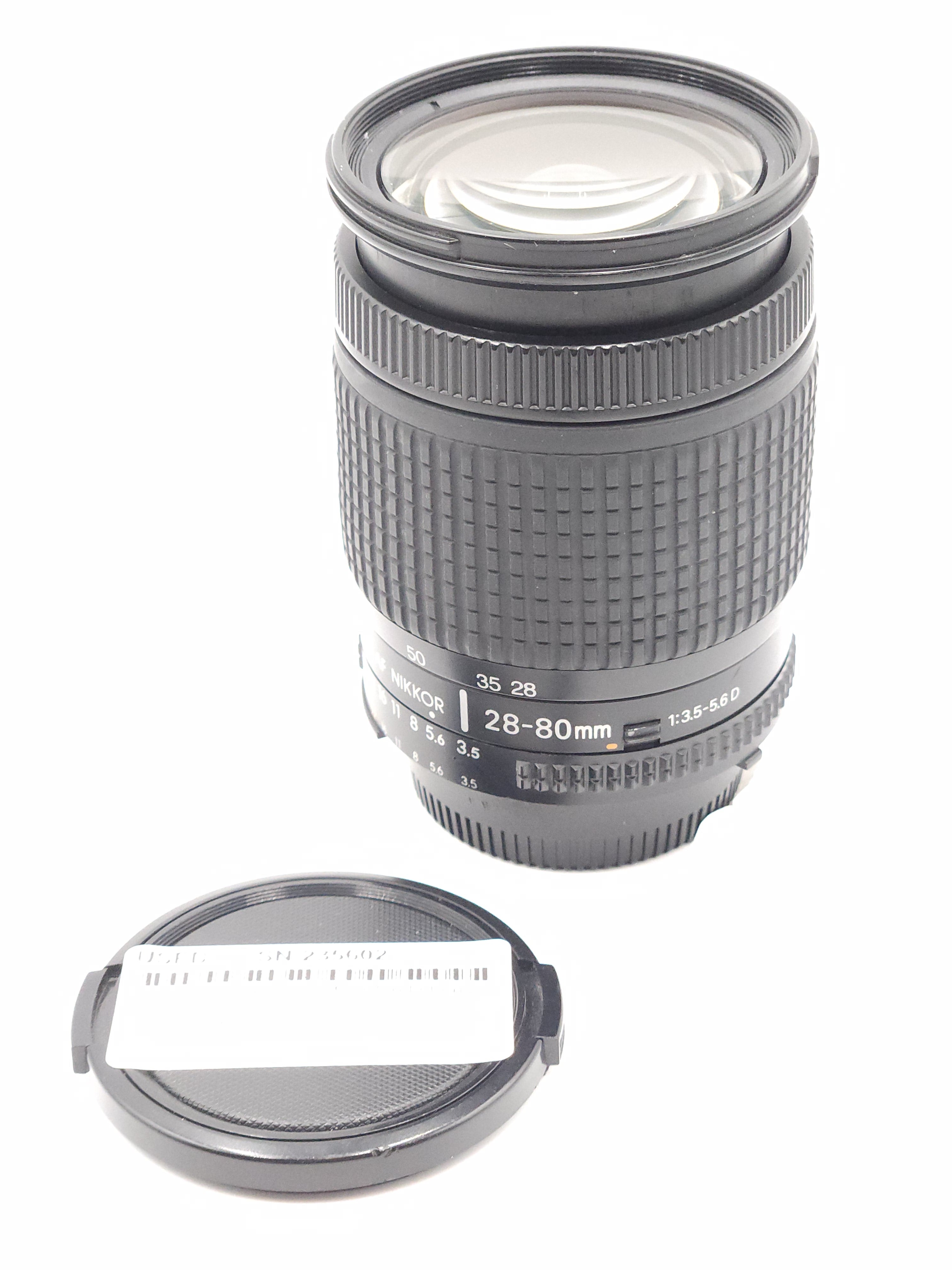 Used Nikon 28-80mm f3.3-5.6 D Lens