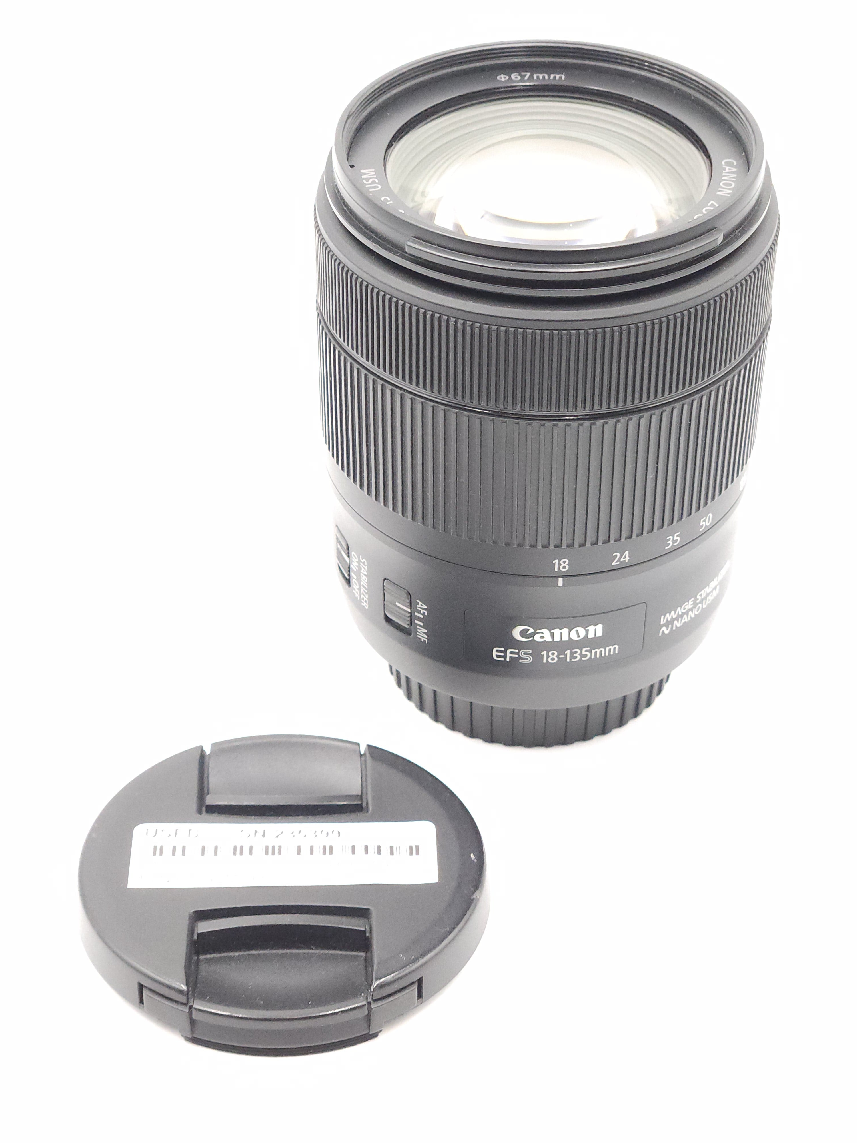 USED Canon EF-S 18-135mm f3.5-5.6 IS Nano USM Lens